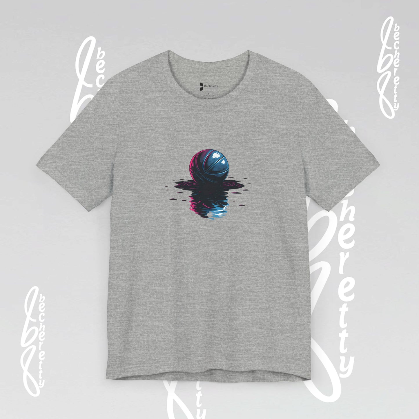 Basketball T-Shirt Unisex - Cool Graphic Becheretty - Perfect for Basketball Lovers - Casual Wear