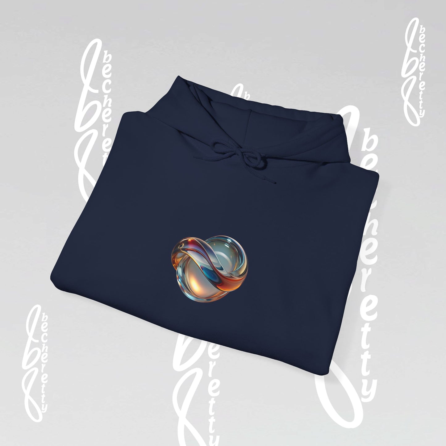 Artistic Graphic Hoodie - Becheretty Futuristic Design