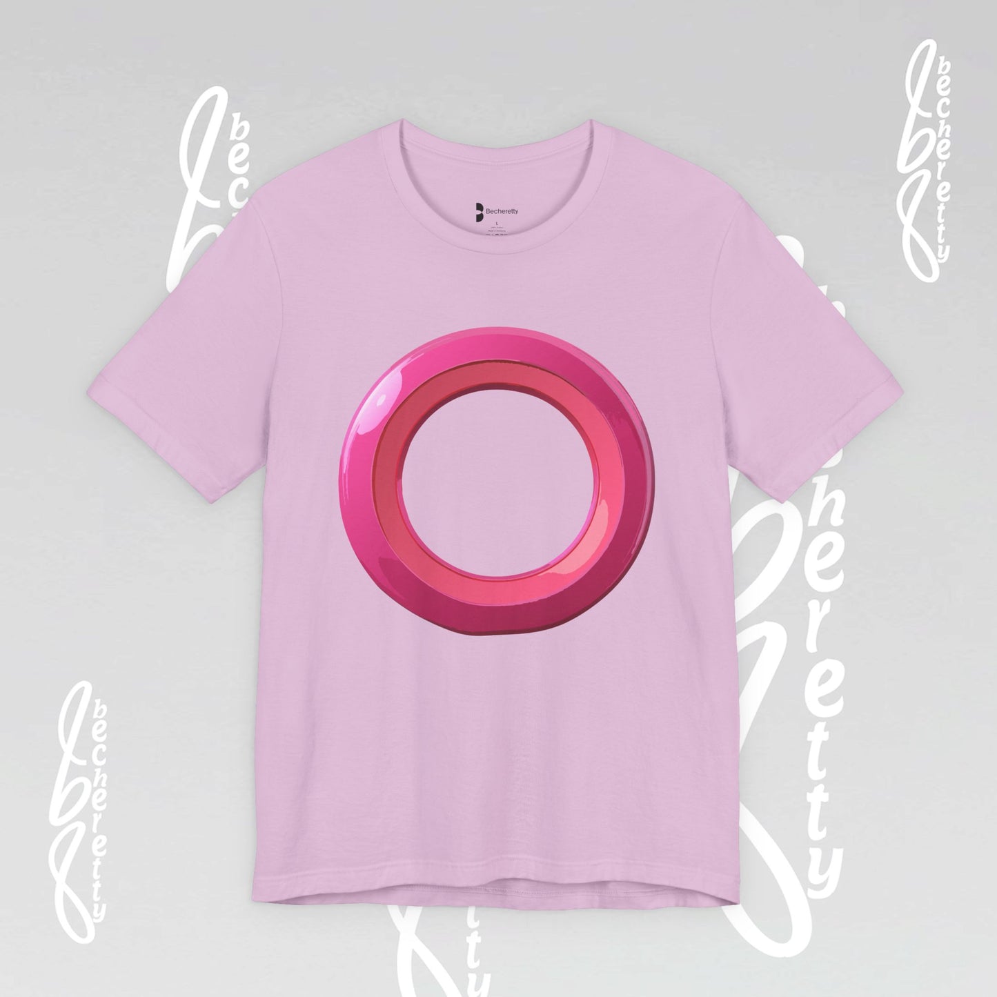 Beach Day - Pink Ring - Becheretty Design - Casual Wear, Gift for Friends, Everyday Style, Summer Fashion