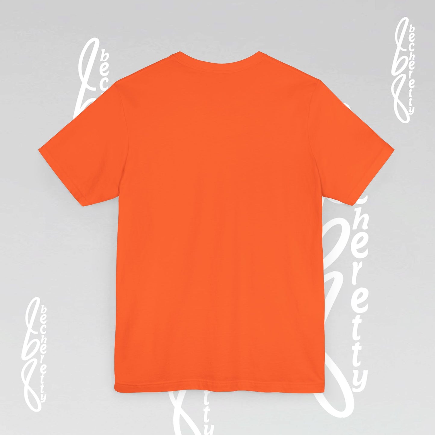 Graphic T-Shirt Becheretty - Short Sleeve, Unisex - Stylish Minimalist - Casual Wear