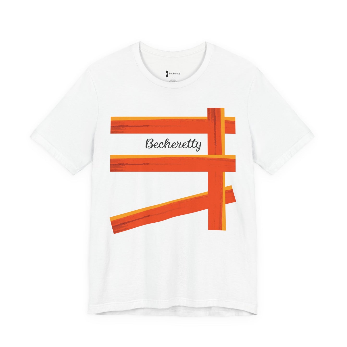 Vibrant Graphic Tee for Creative Souls, Becheretty Unisex T-Shirt, Casual Wear, Gift for Art Lovers, Everyday Comfort