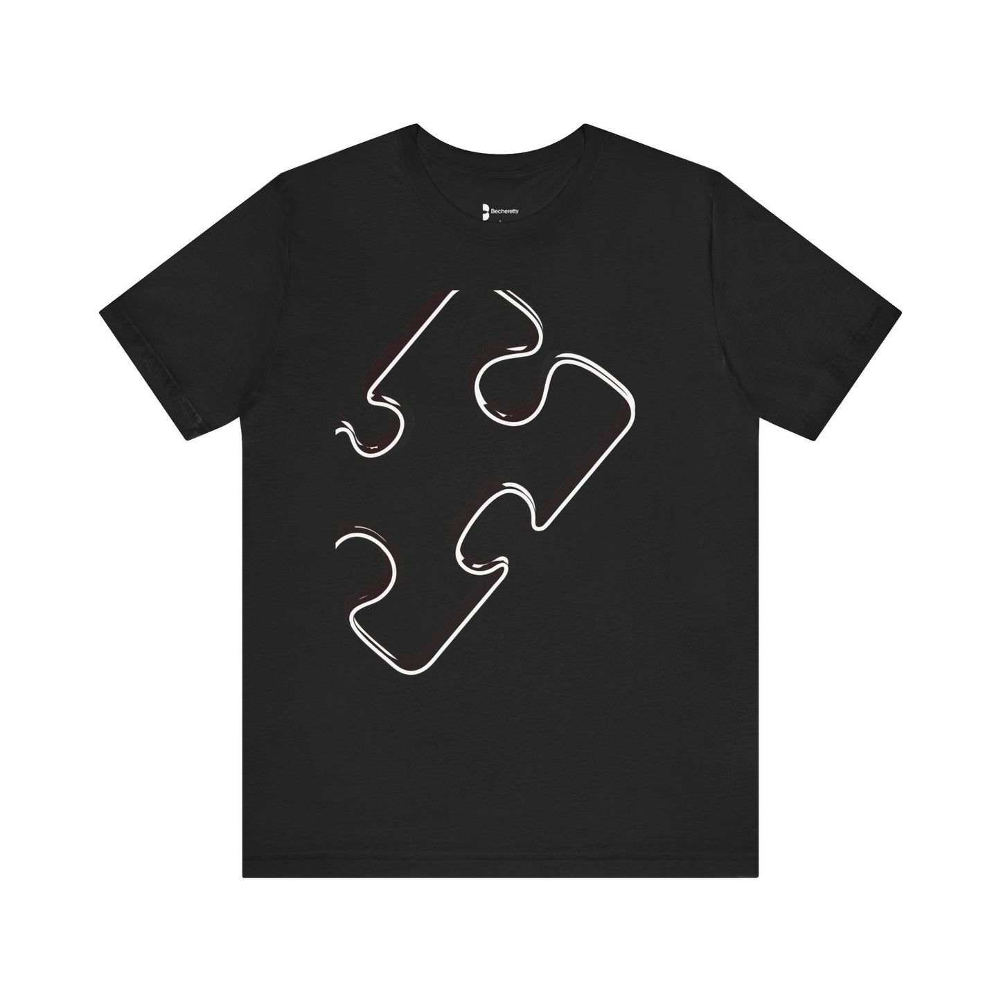 Autism Awareness Tee - Minimalistic graphic Becheretty - Unisex - Everyday Style
