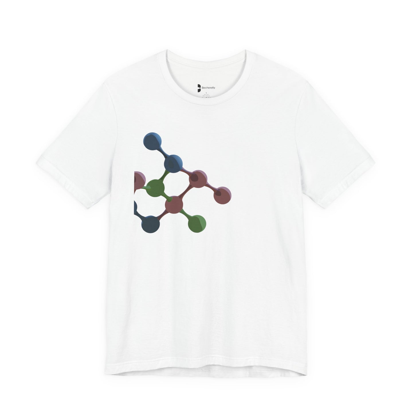 Autism Awareness T-Shirt "Molecule" Minimalist Graphic Becheretty - Style with a statement