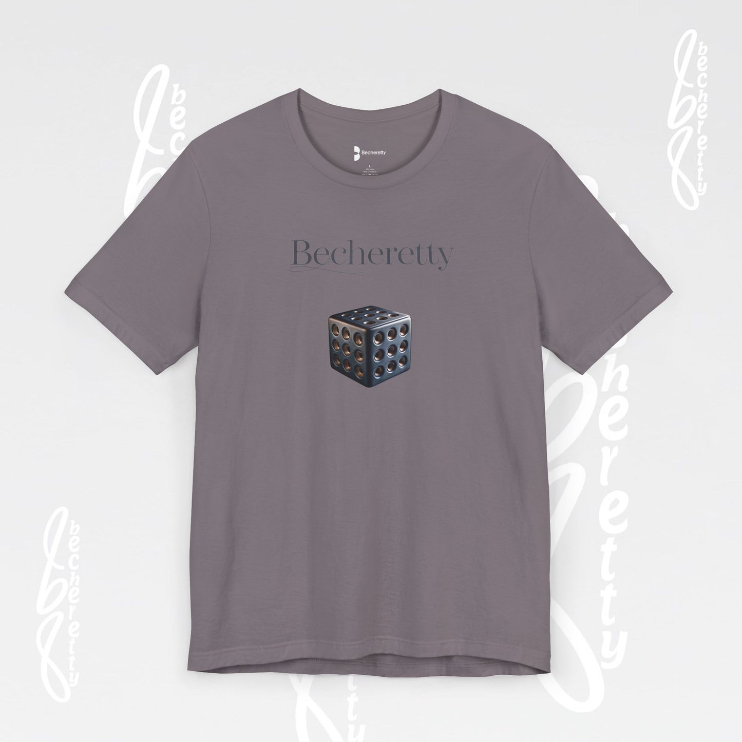 Original Dice 3D Graphic Becheretty - Minimalistic Art Expression - Casual wear - Gamers Gift