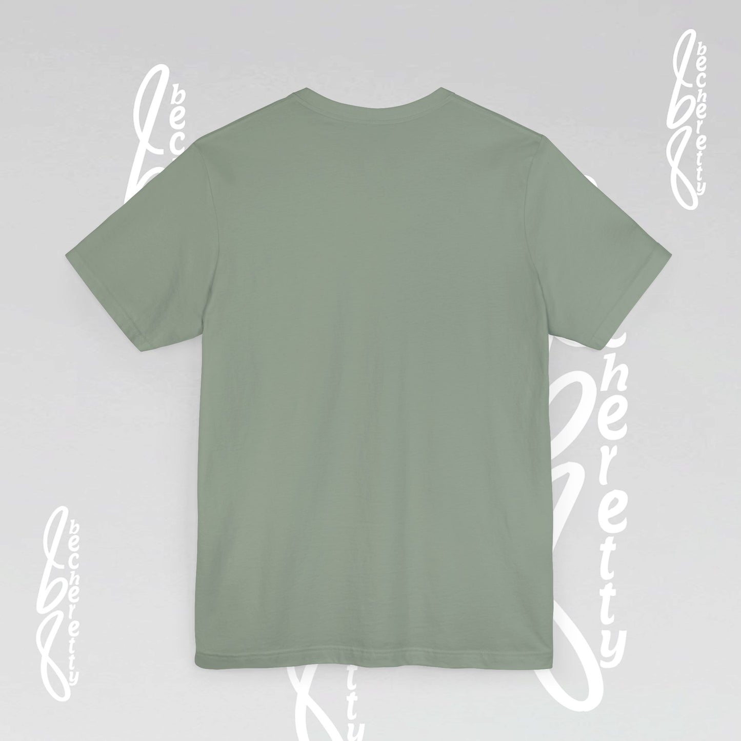 Graphic T-Shirt short sleeve, Unisex - Becheretty Minimalist Design - Casual Wear