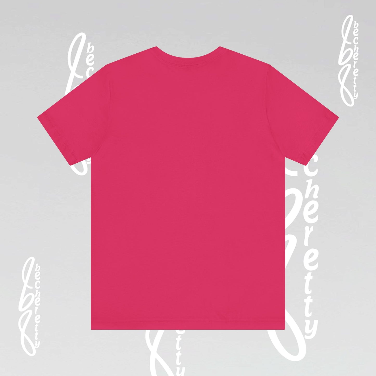 Pink Bike - Graphic T-Shirt Becheretty - Perfect gift for Bike Lovers - Casual Wear