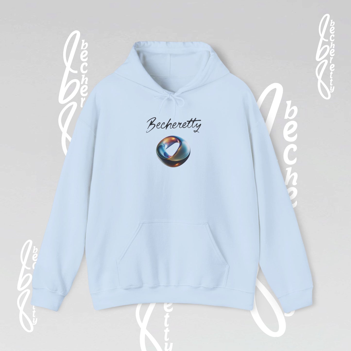 Unique Graphic Hoodie Becheretty - Original Futuristic Ring - Style is yours!