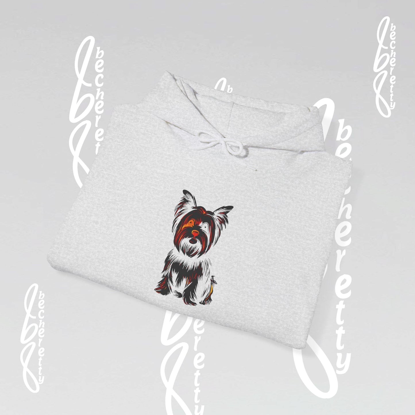 Yorkshire Graphic Hoodie Becheretty - Unisex - A great gift for Yorkie lovers