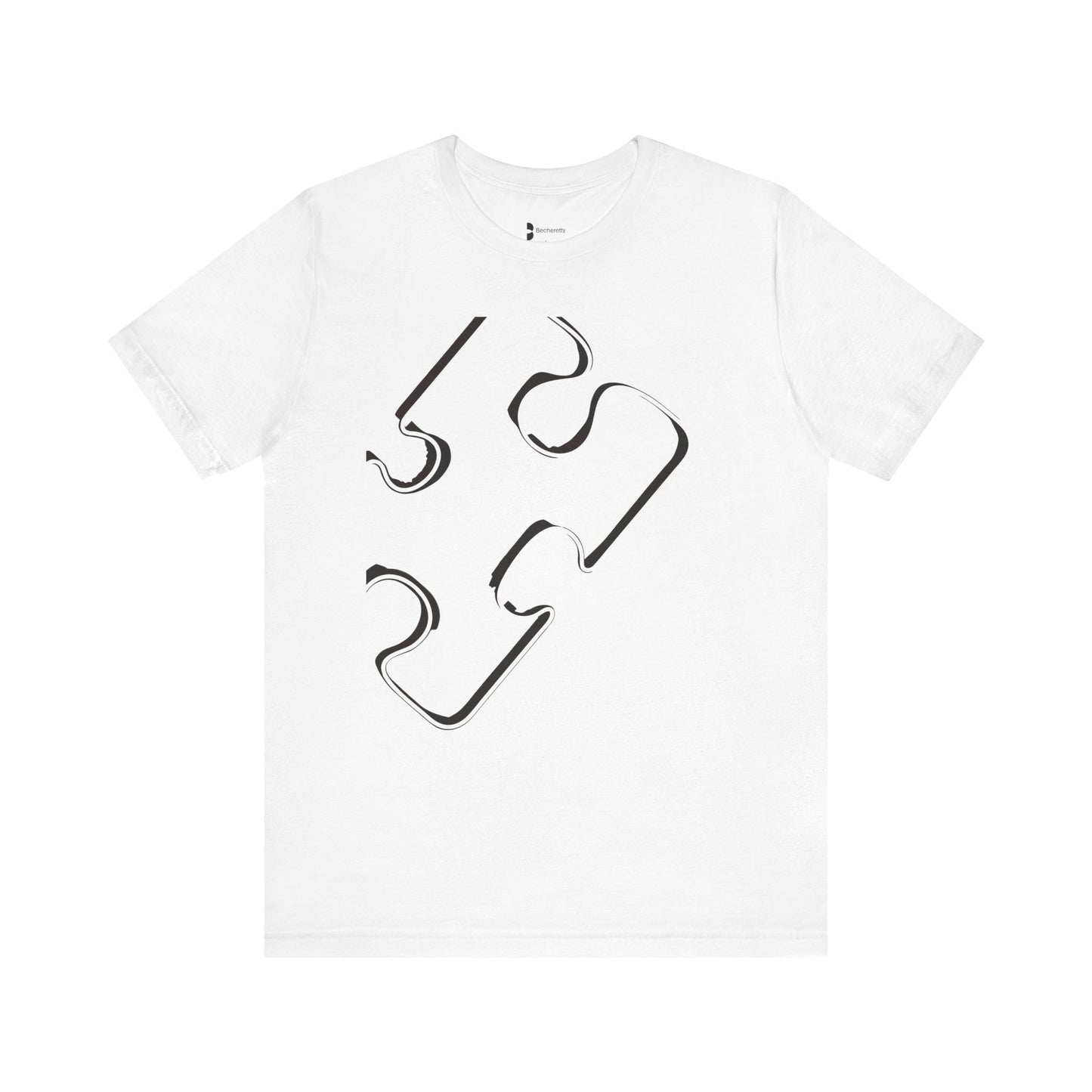 Autism Awareness Tee - Minimalistic graphic Becheretty - Unisex - Everyday Style