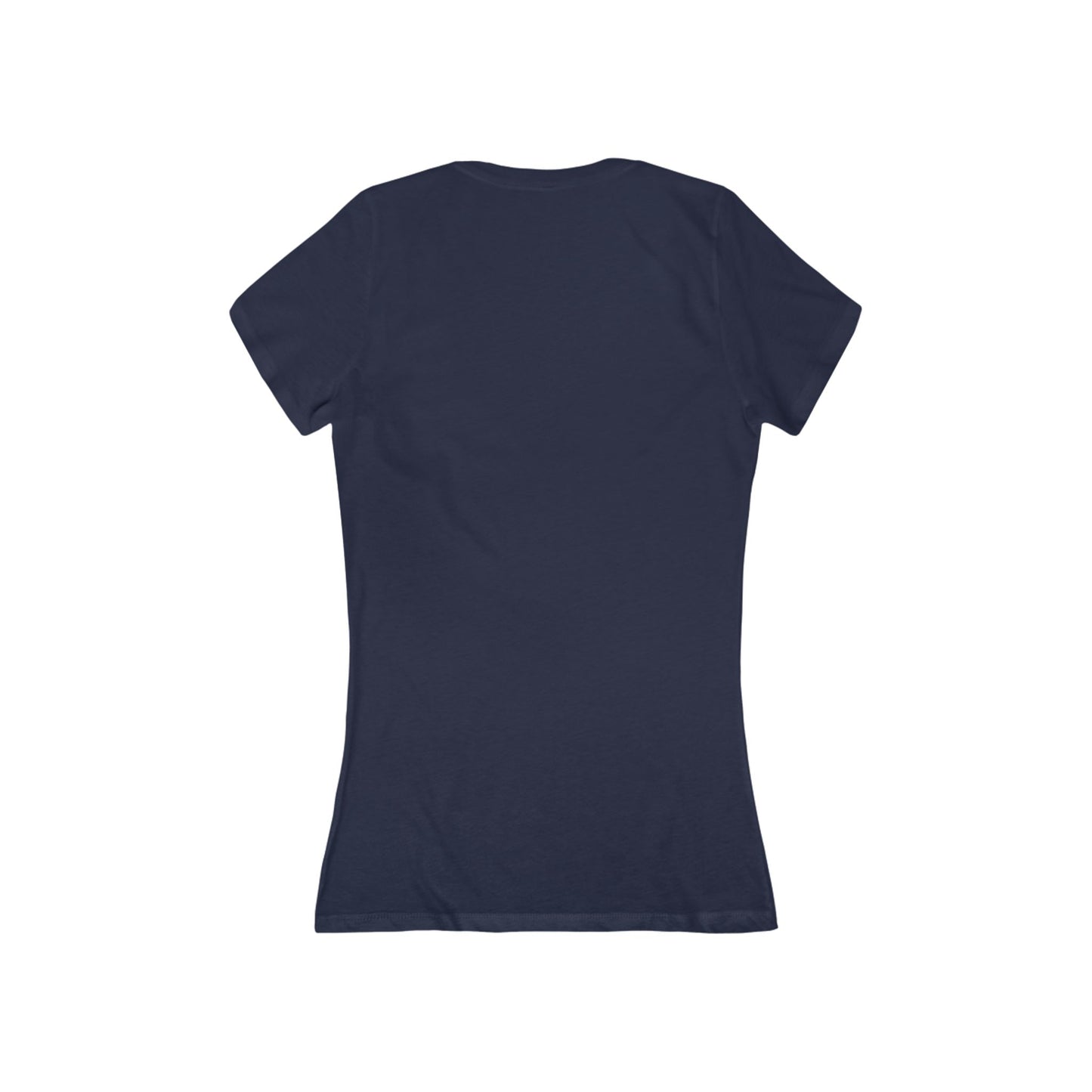 LOVE Deep V-Neck Tee — Styled as a plush, fur-covered object - Art Graphic Minimalist Becheretty