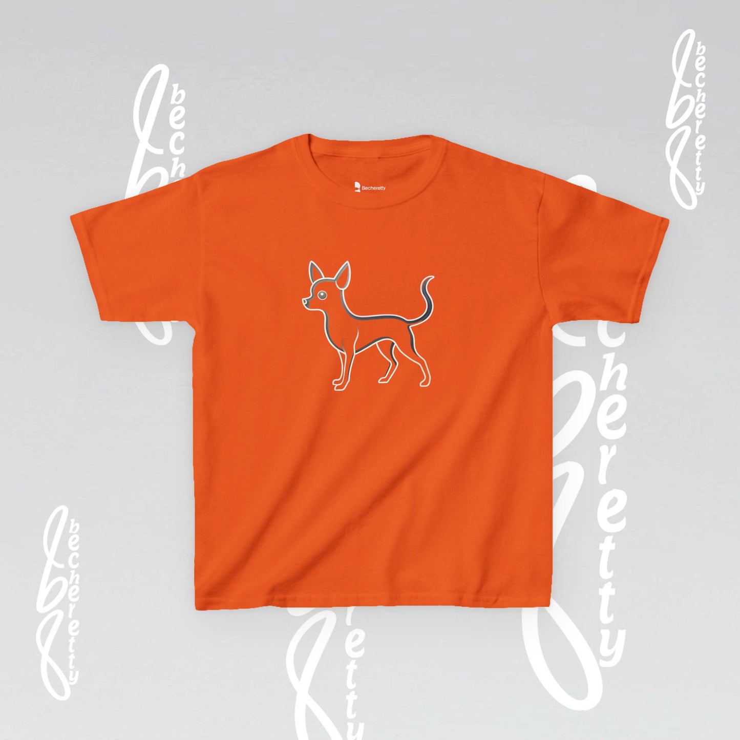 Adorable Dog Illustration Kids Tee - Cute Pet Shirt for Animal Lovers, Gift for Dog Owners, Casual Wear