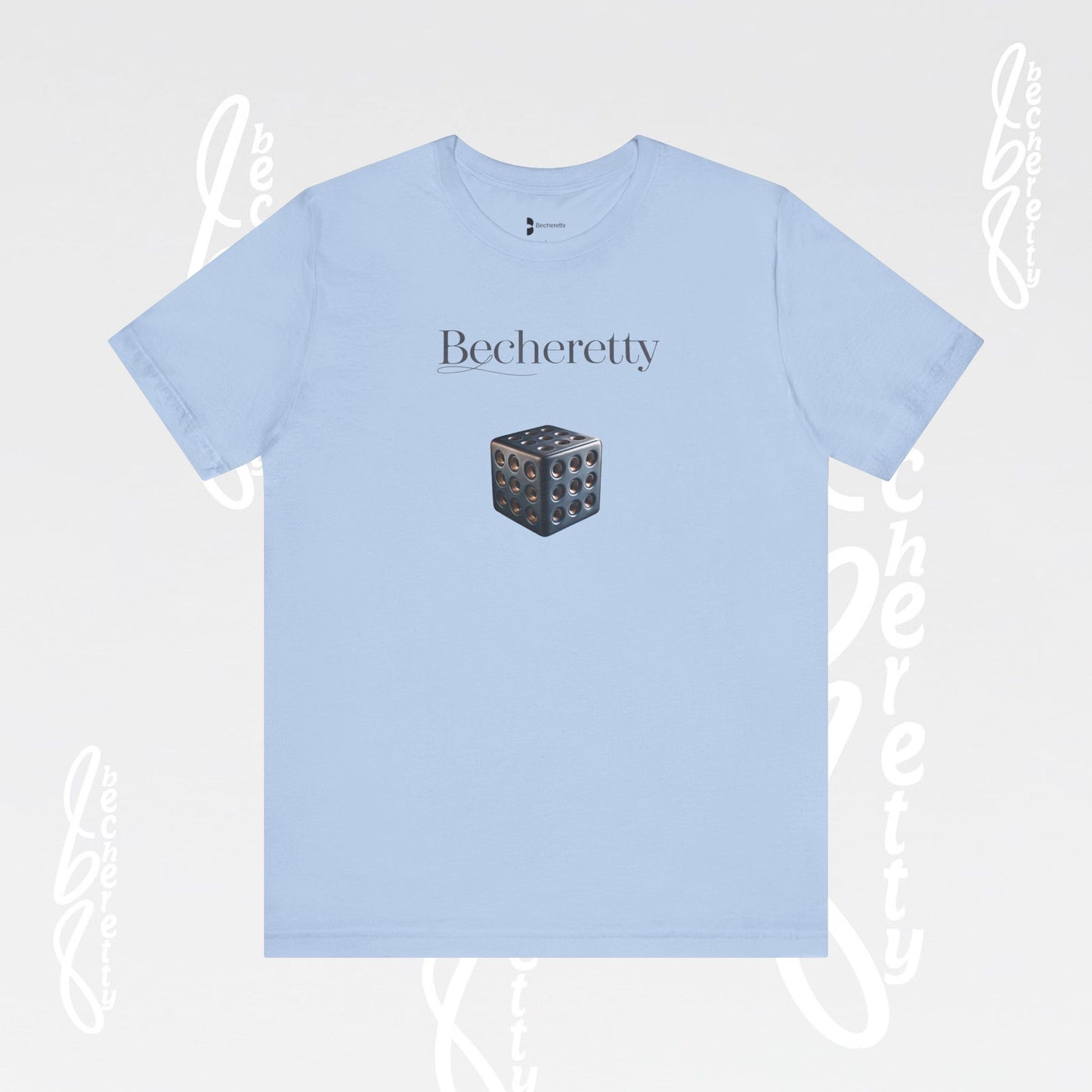 Original Dice 3D Graphic Becheretty - Minimalistic Art Expression - Casual wear - Gamers Gift