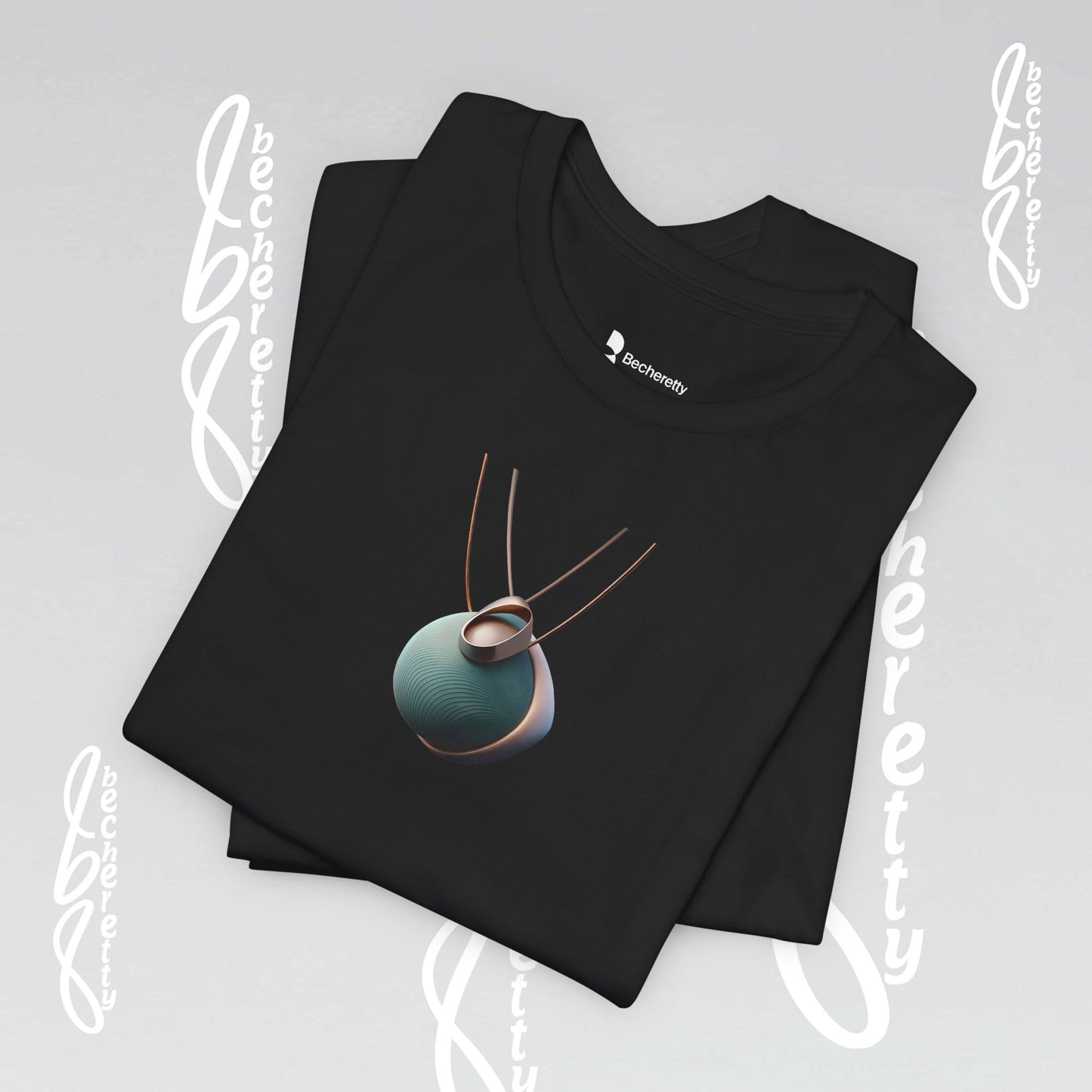 Artistic Necklace Graphic T-Shirt Becheretty - Perfect Women Gift - Style is Yours
