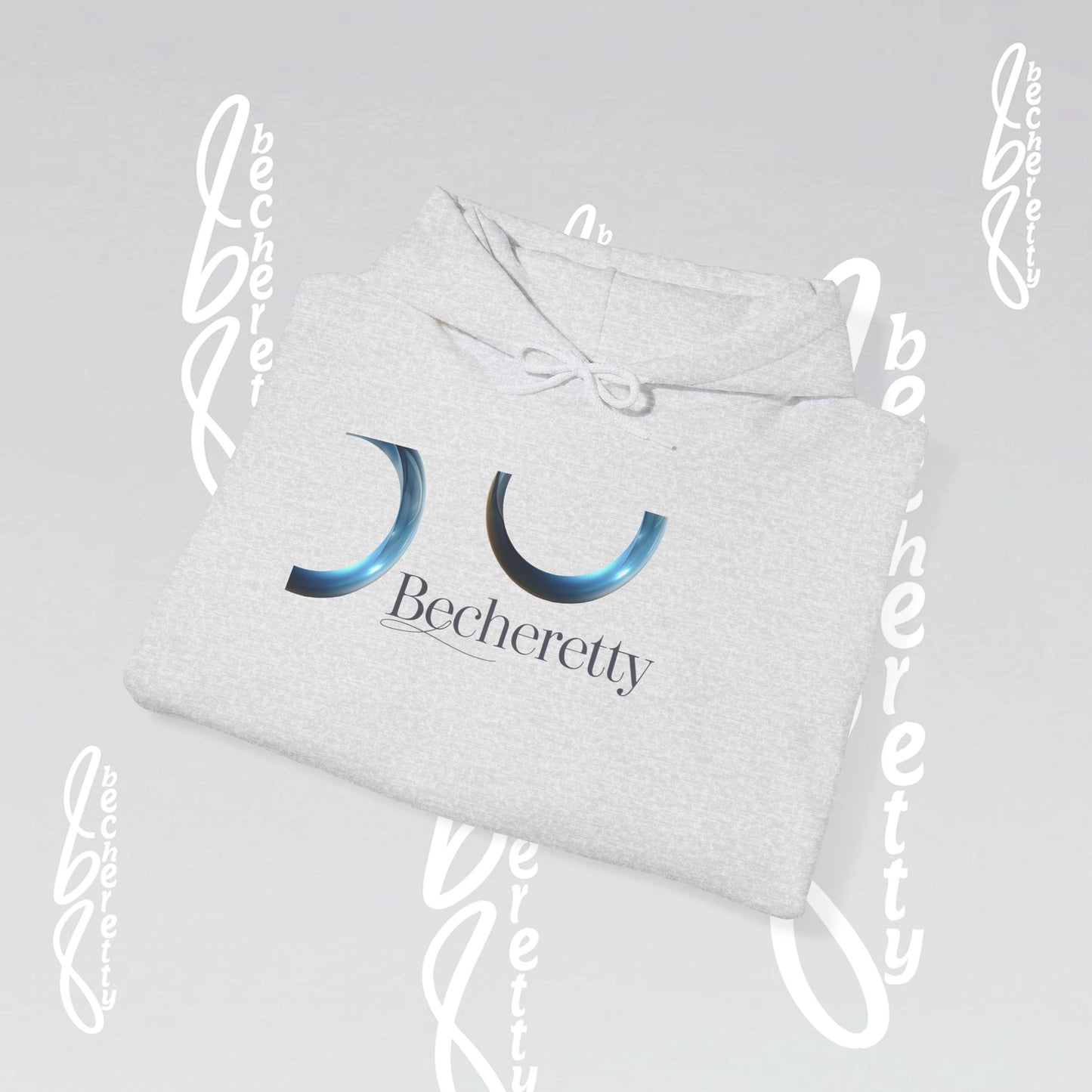 Graphic Hooded - Minimalist Design Becheretty - Broken Vector Line - Unisex