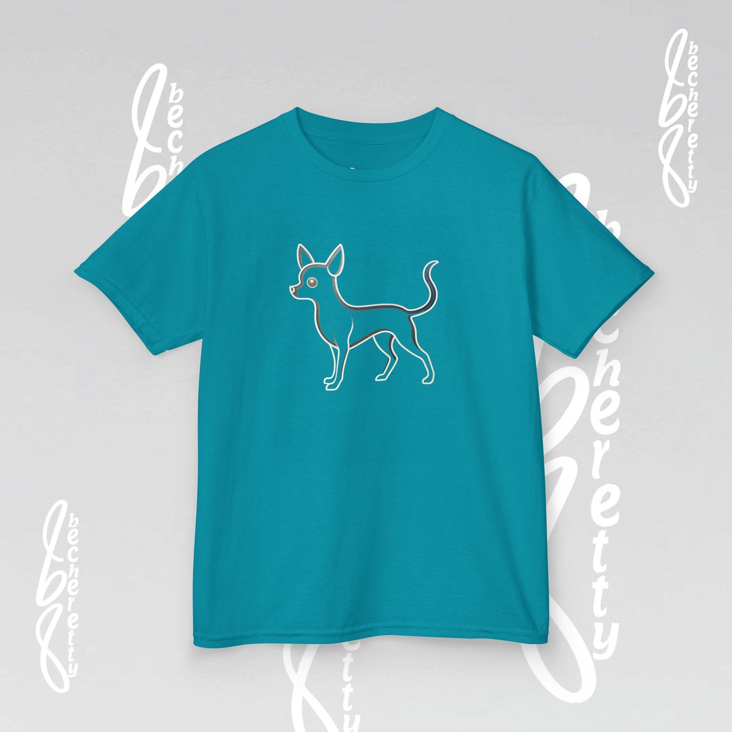 Adorable Dog Illustration Kids Tee - Cute Pet Shirt for Animal Lovers, Gift for Dog Owners, Casual Wear