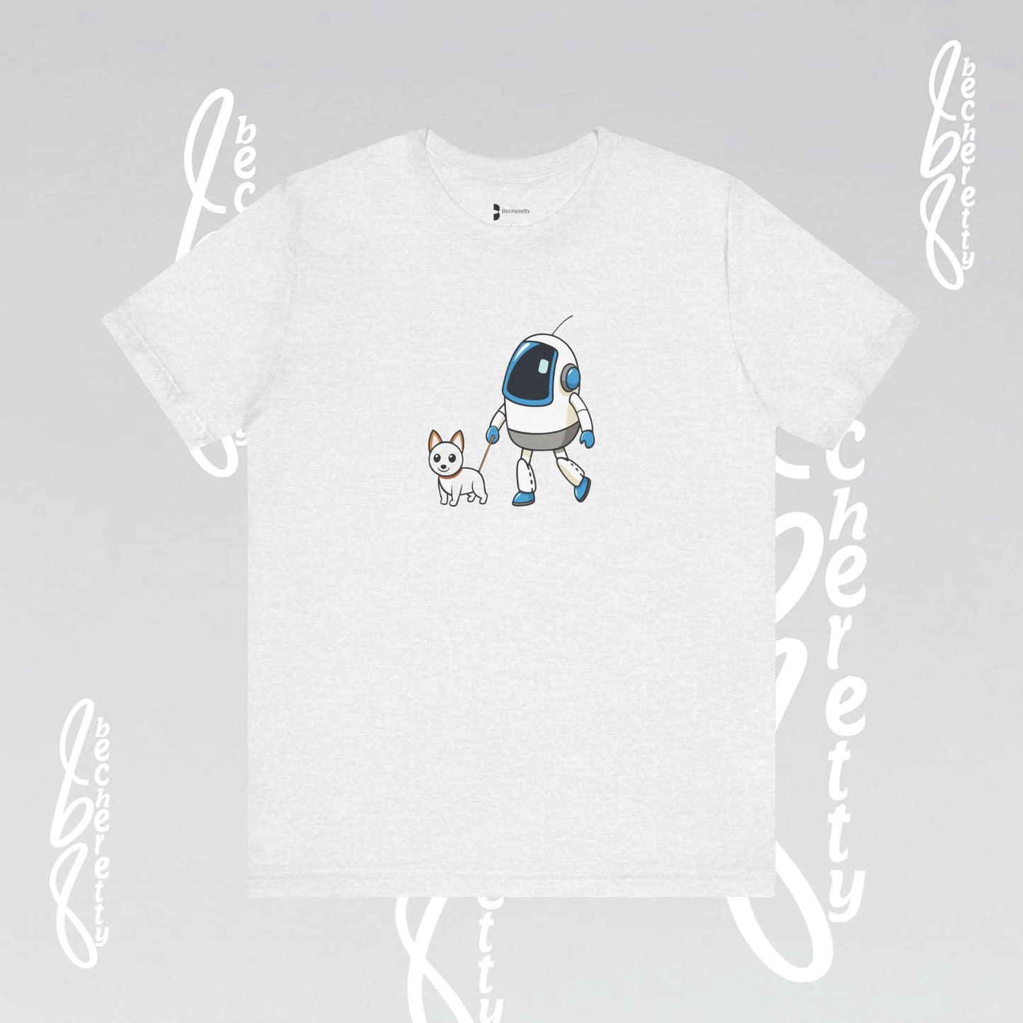 Funny & Futuristic Graphic Becheretty - Walk My Dog - Everyday Wear - Gift Idea