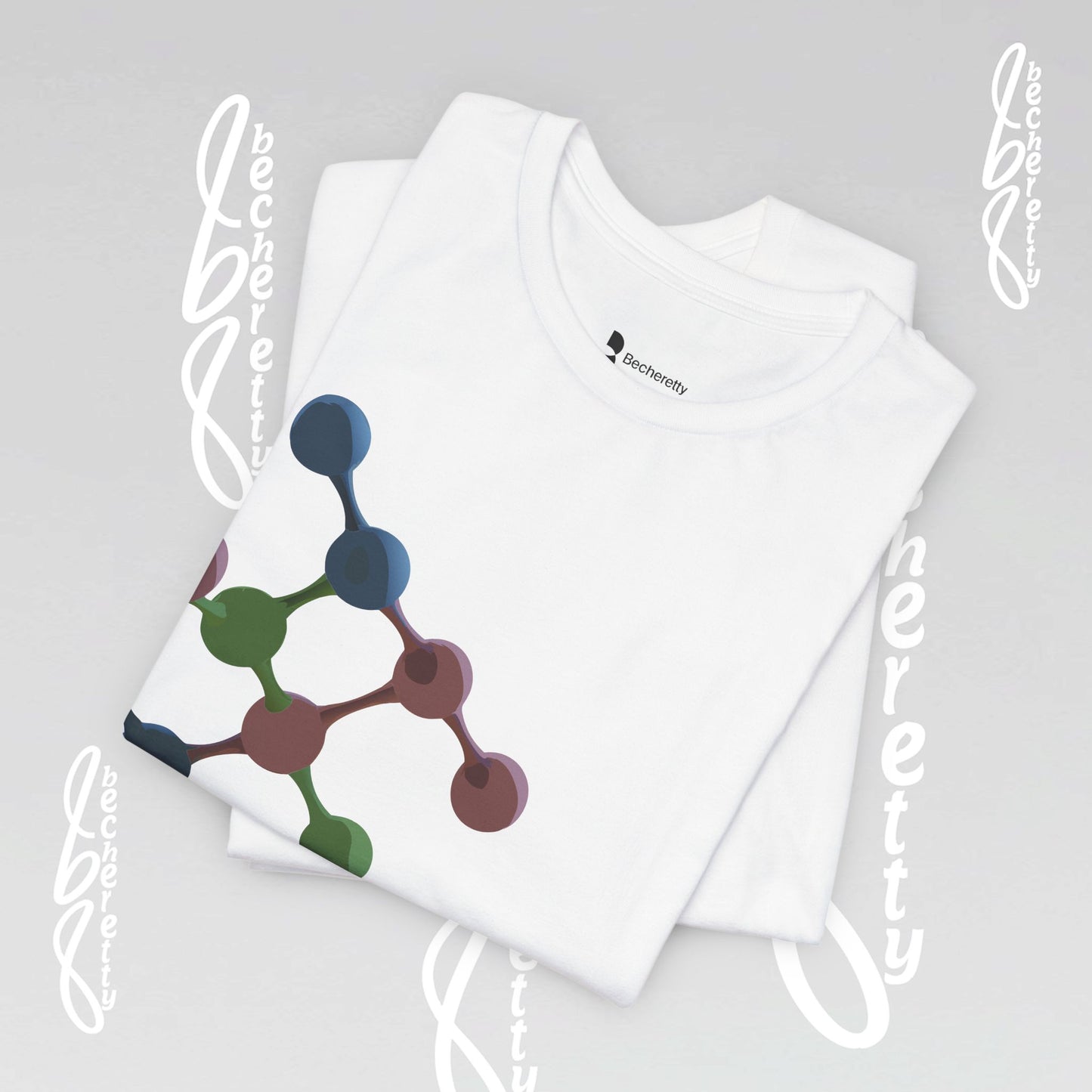 Autism Awareness T-Shirt "Molecule" Minimalist Graphic Becheretty - Style with a statement