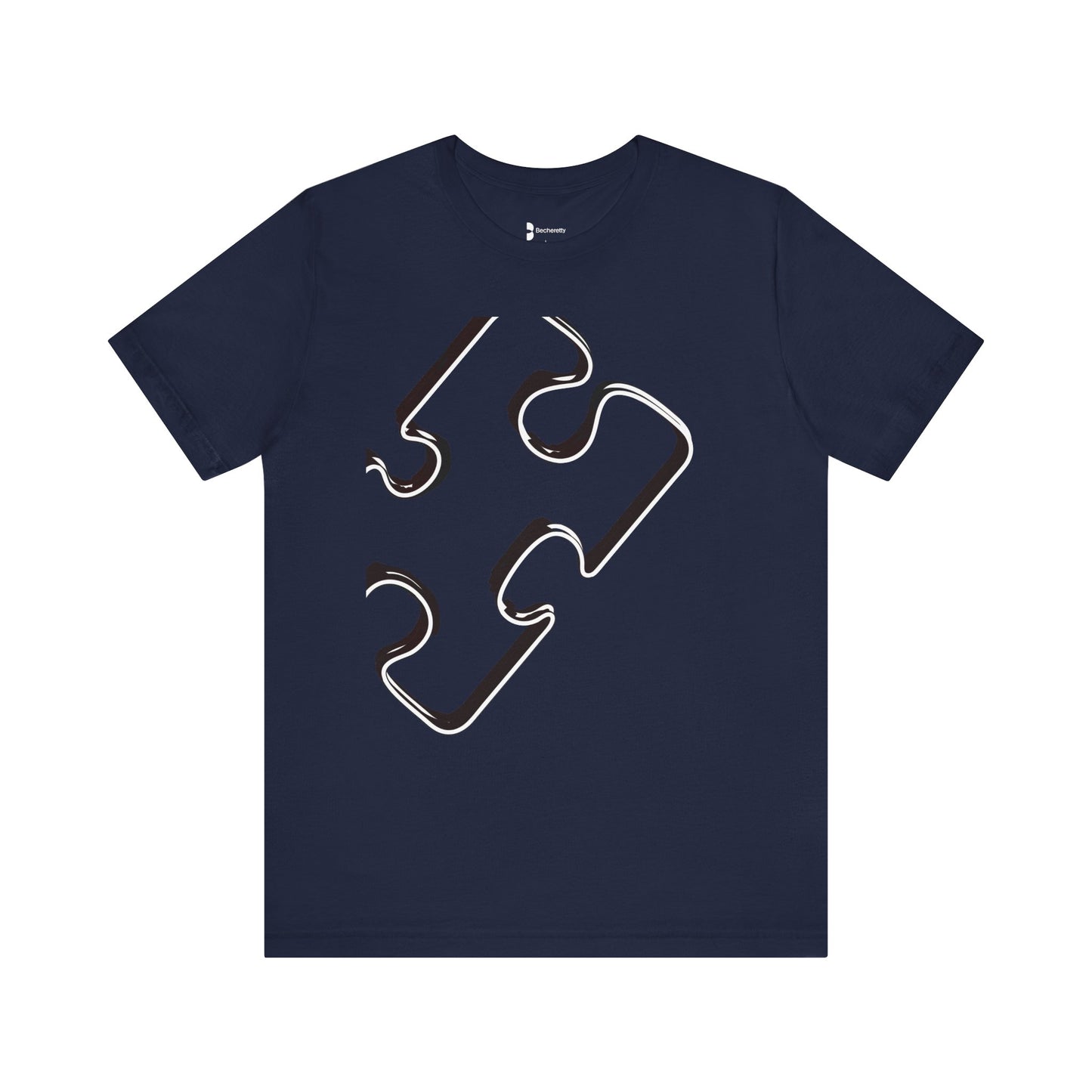 Autism Awareness Tee - Minimalistic graphic Becheretty - Unisex - Everyday Style