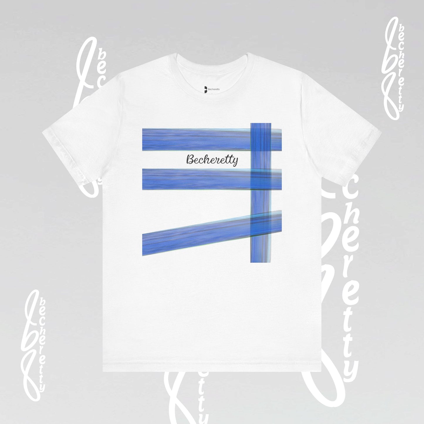 Artistic Graphic Tee Becheretty - Unique Top, Casual Fashion, Gift for Friends, Trendy Streetwear, Summer Vibes