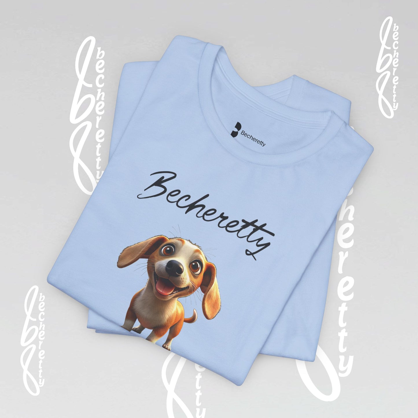 Funny Dog - Graphic Unisex T-Shirt Becheretty - Casual Wear