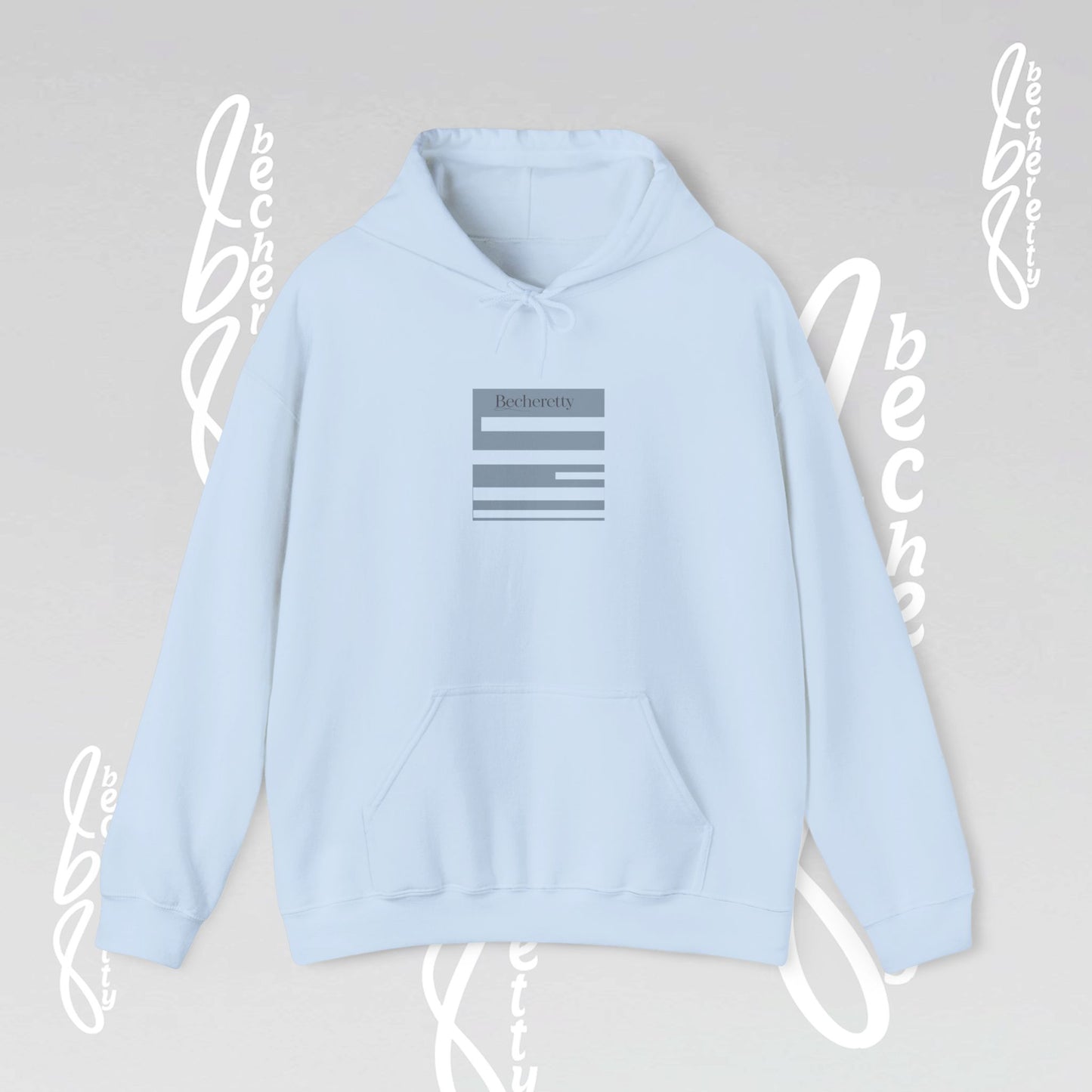 Hoodie Graphic Minimalist Design Becheretty - Unisex - Style is Yours