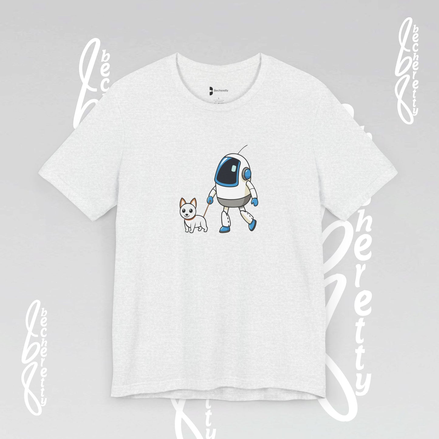 Funny & Futuristic Graphic Becheretty - Walk My Dog - Everyday Wear - Gift Idea