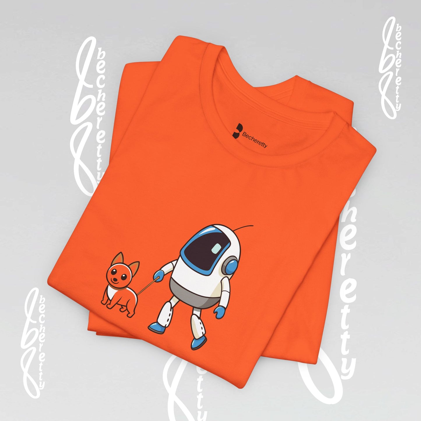 Funny & Futuristic Graphic Becheretty - Walk My Dog - Everyday Wear - Gift Idea