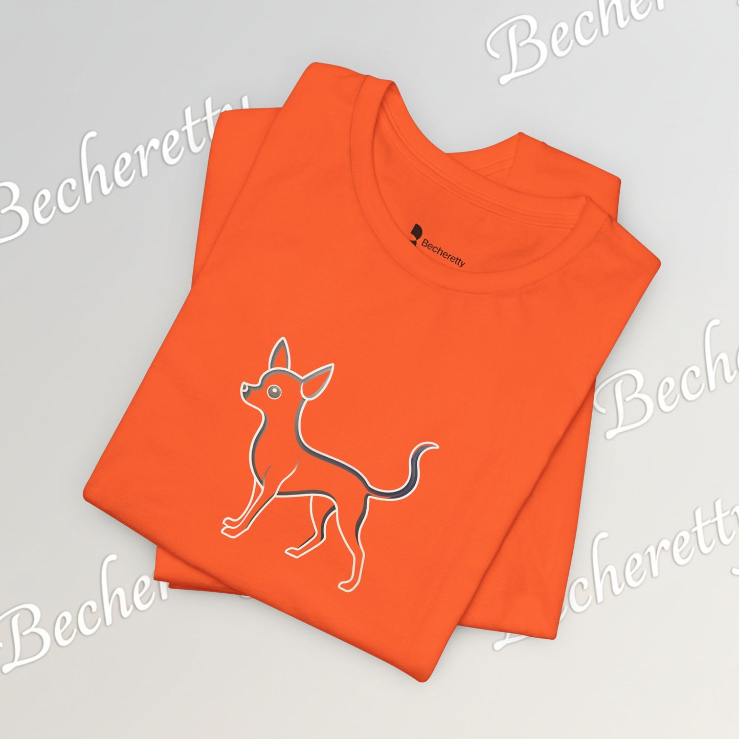 The Minimalist Muse: Chihuahua Line Art Tee Becheretty - "dog lovers"— less is often much more.