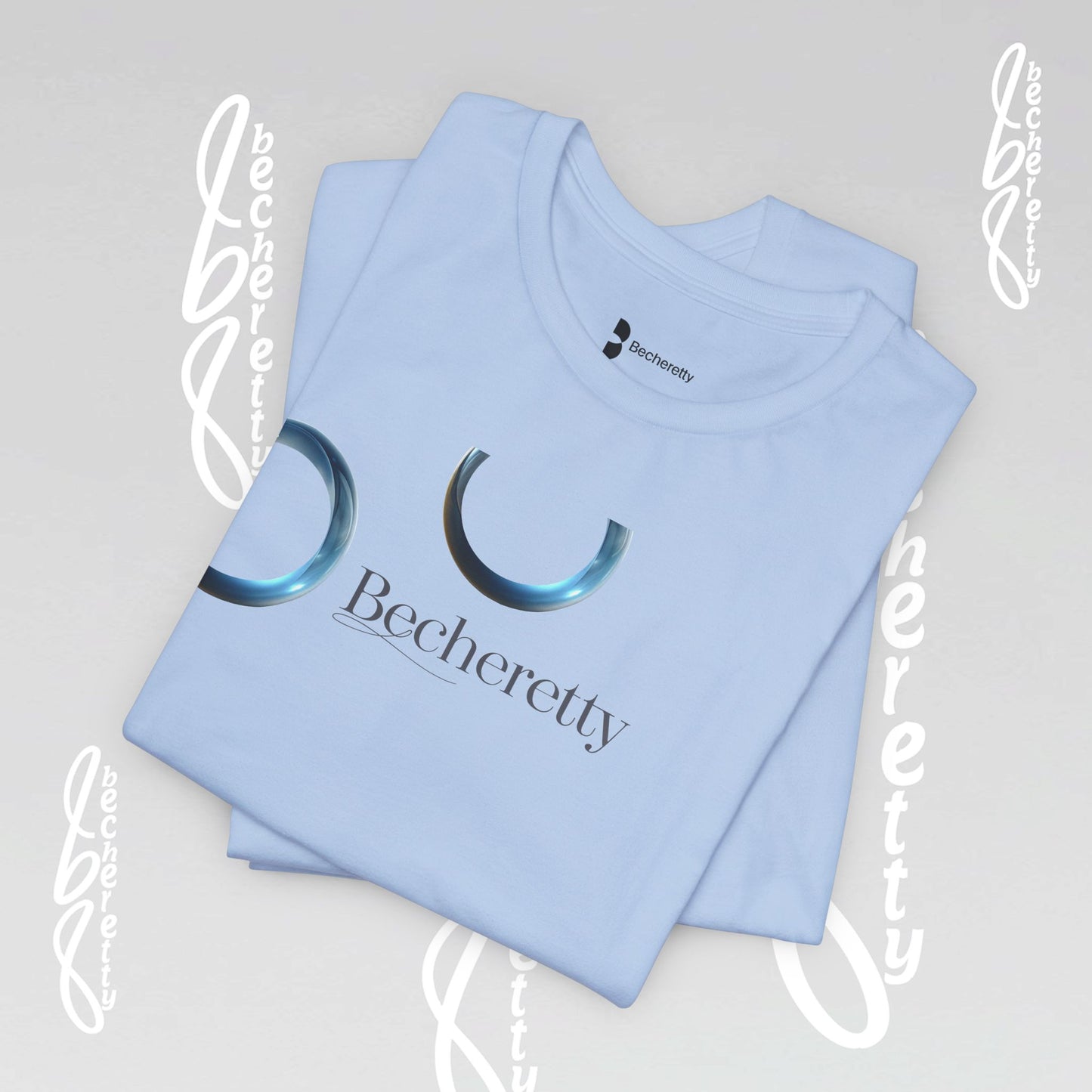 Becheretty Graphic T-Shirt - Broken Vector Line - Casual Wear - Fashion Style