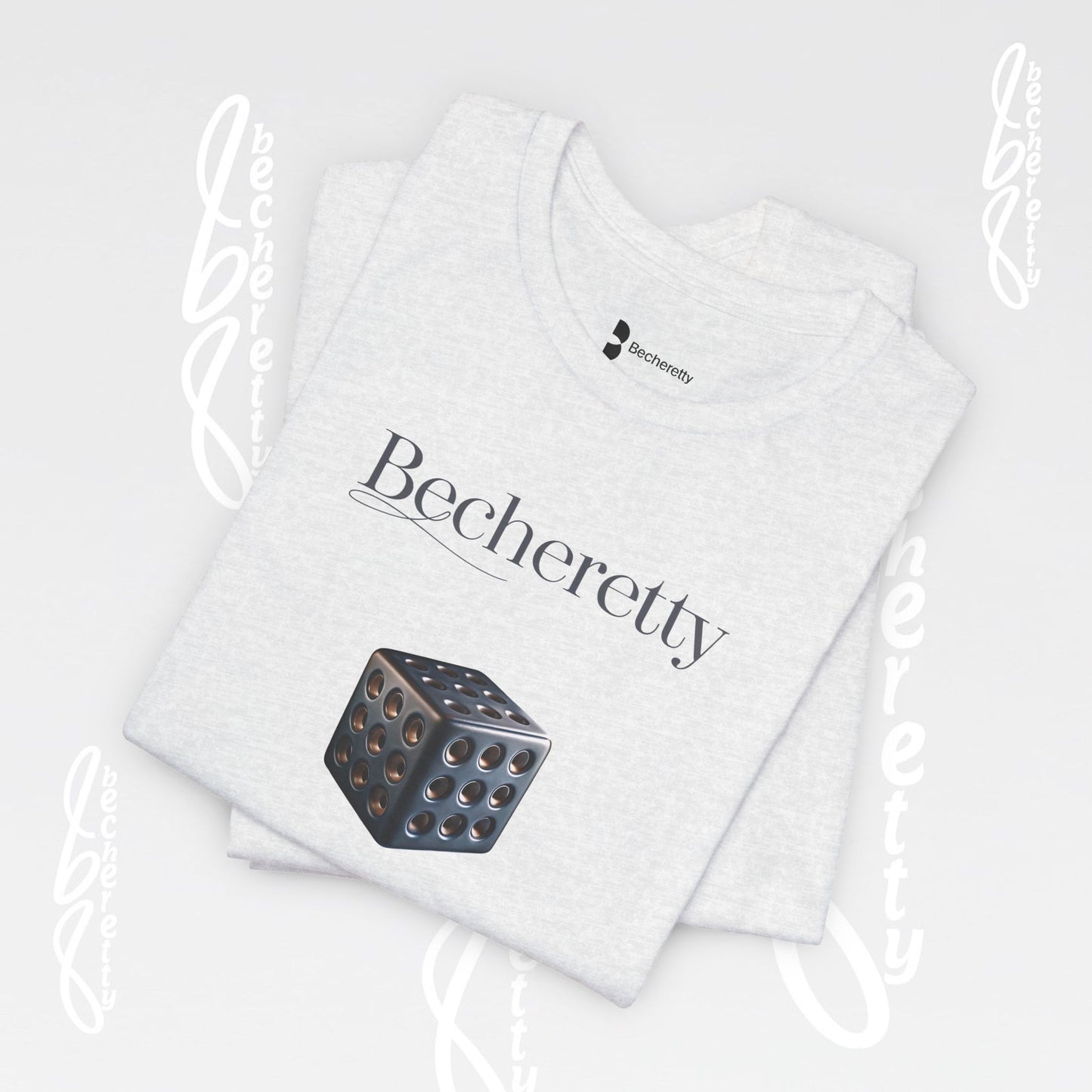 Original Dice 3D Graphic Becheretty - Minimalistic Art Expression - Casual wear - Gamers Gift
