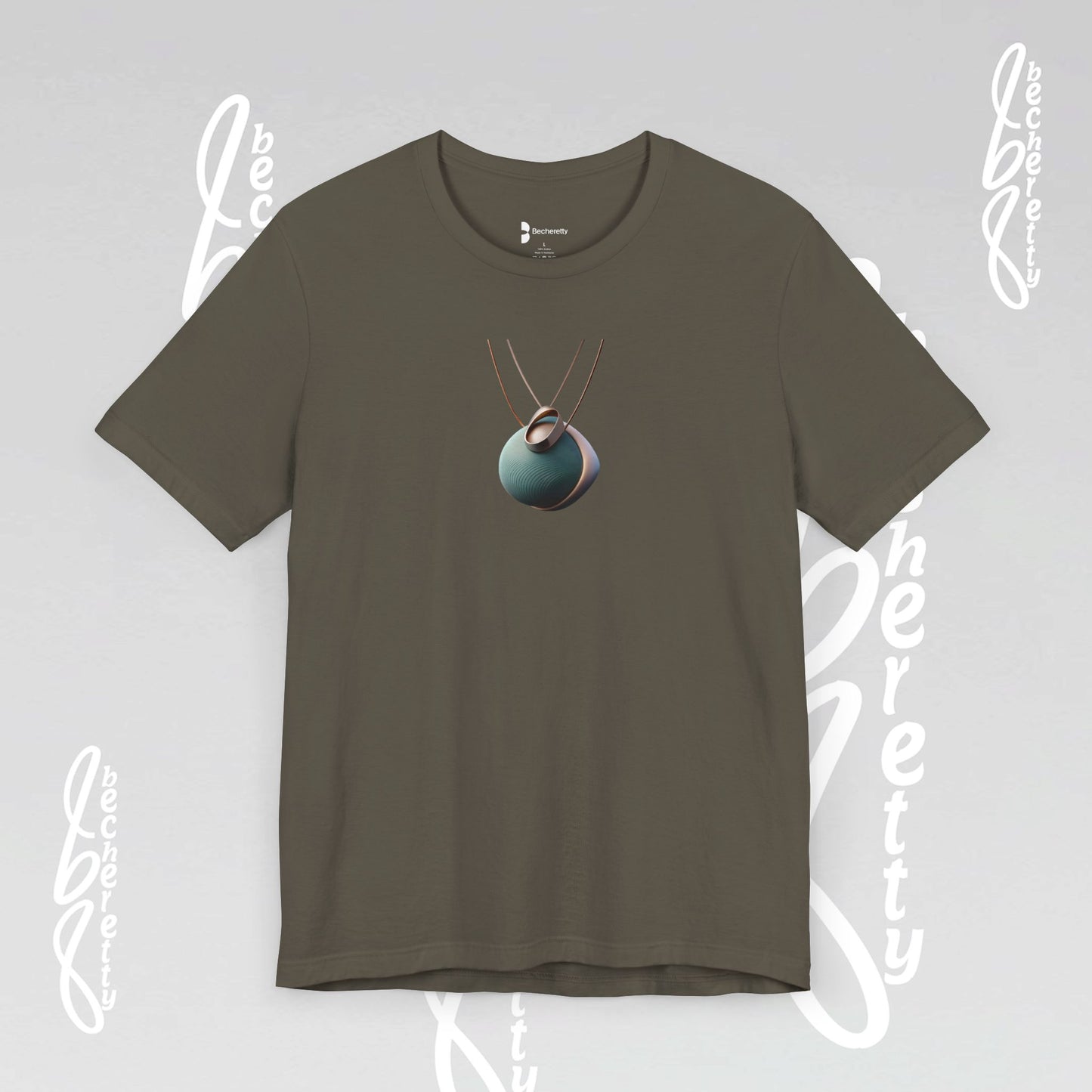 Artistic Necklace Graphic T-Shirt Becheretty - Perfect Women Gift - Style is Yours