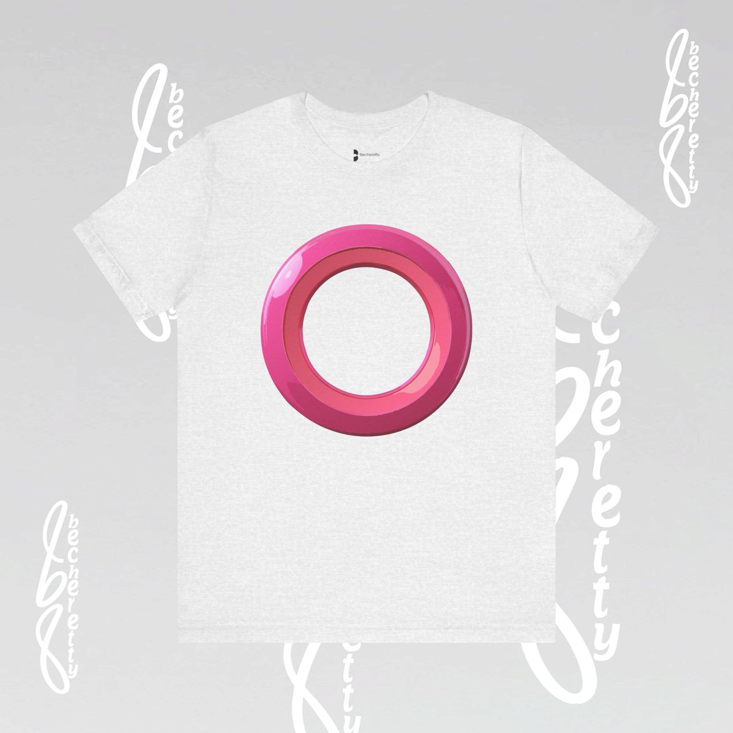 Beach Day - Pink Ring - Becheretty Design - Casual Wear, Gift for Friends, Everyday Style, Summer Fashion