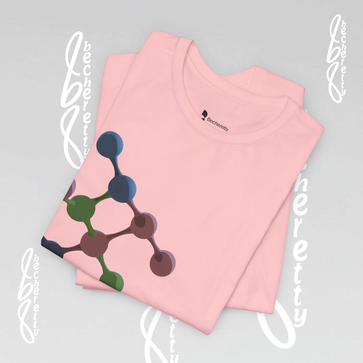 Autism Awareness T-Shirt "Molecule" Minimalist Graphic Becheretty - Style with a statement