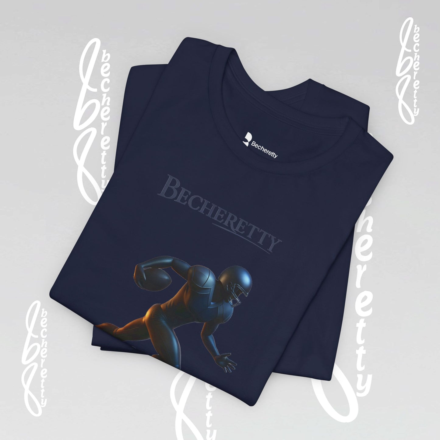 T-Shirt American Football Becheretty - Game Day Outfit - Perfect Gift for Him