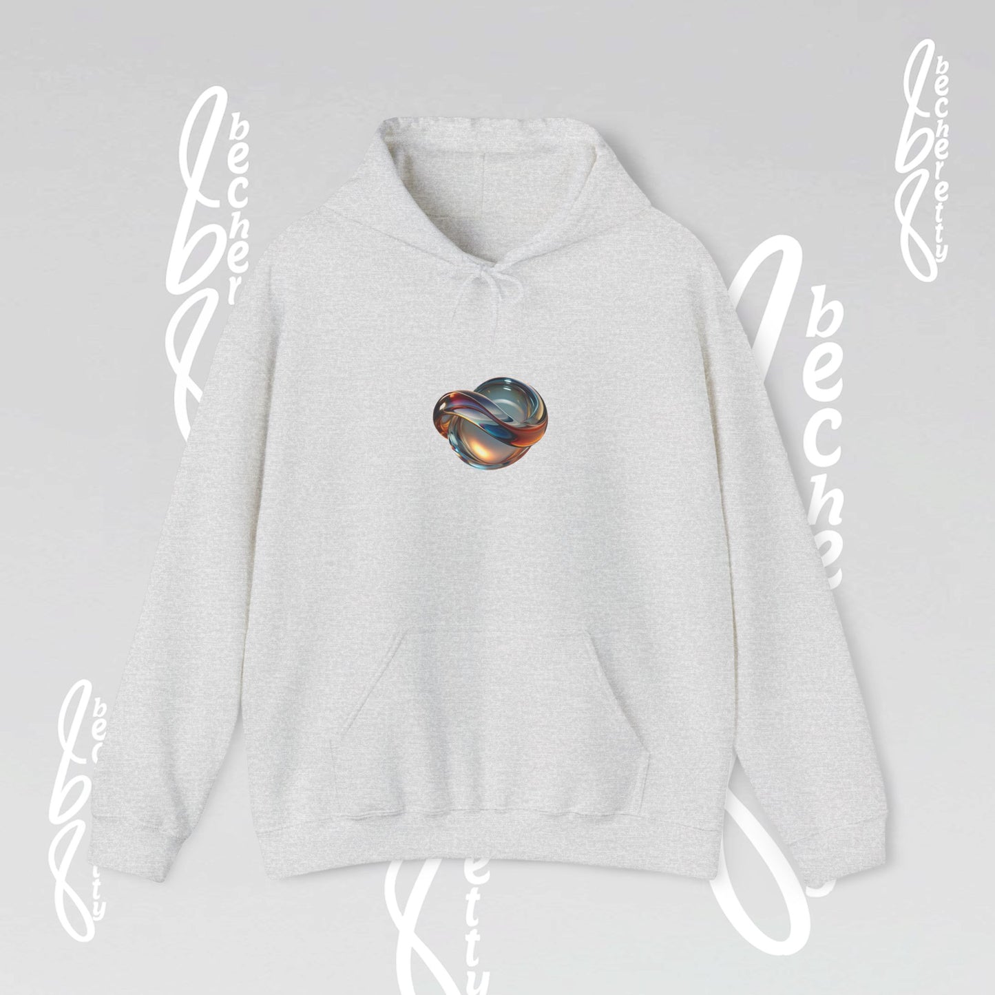 Artistic Graphic Hoodie - Becheretty Futuristic Design