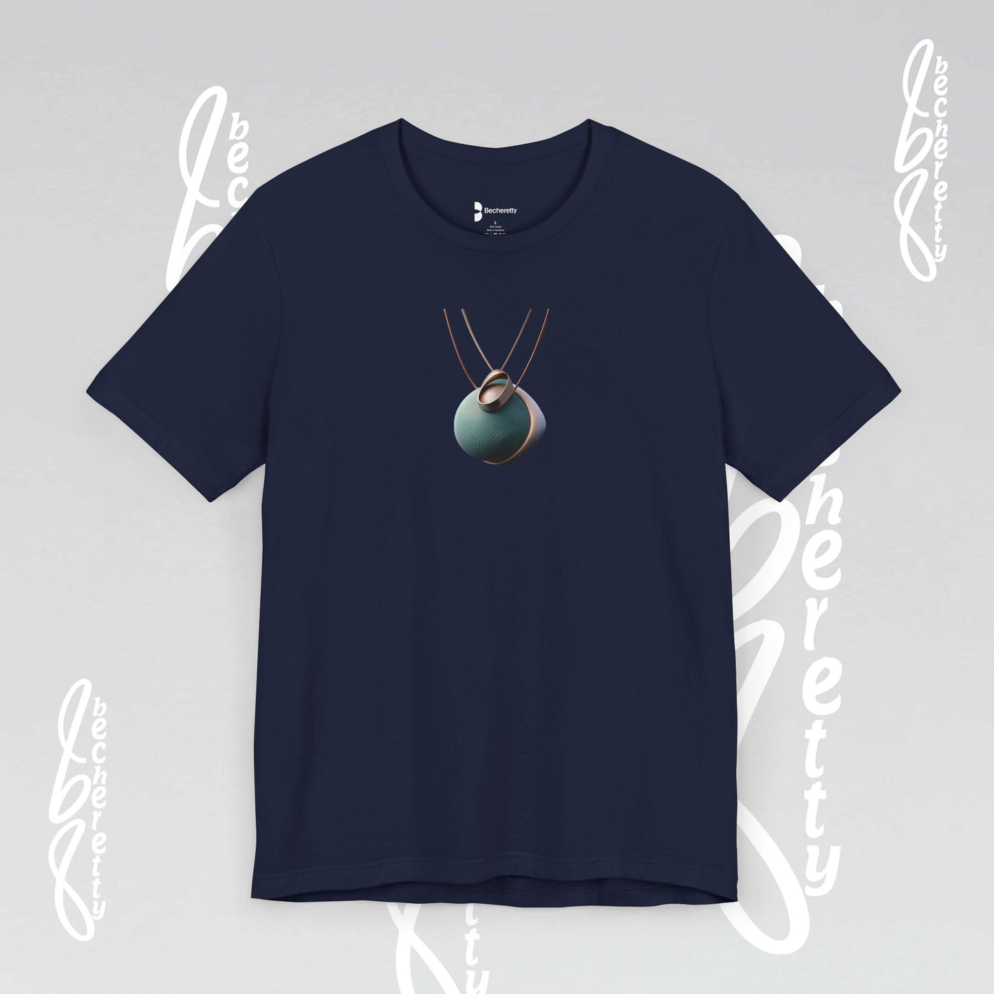 Artistic Necklace Graphic T-Shirt Becheretty - Perfect Women Gift - Style is Yours