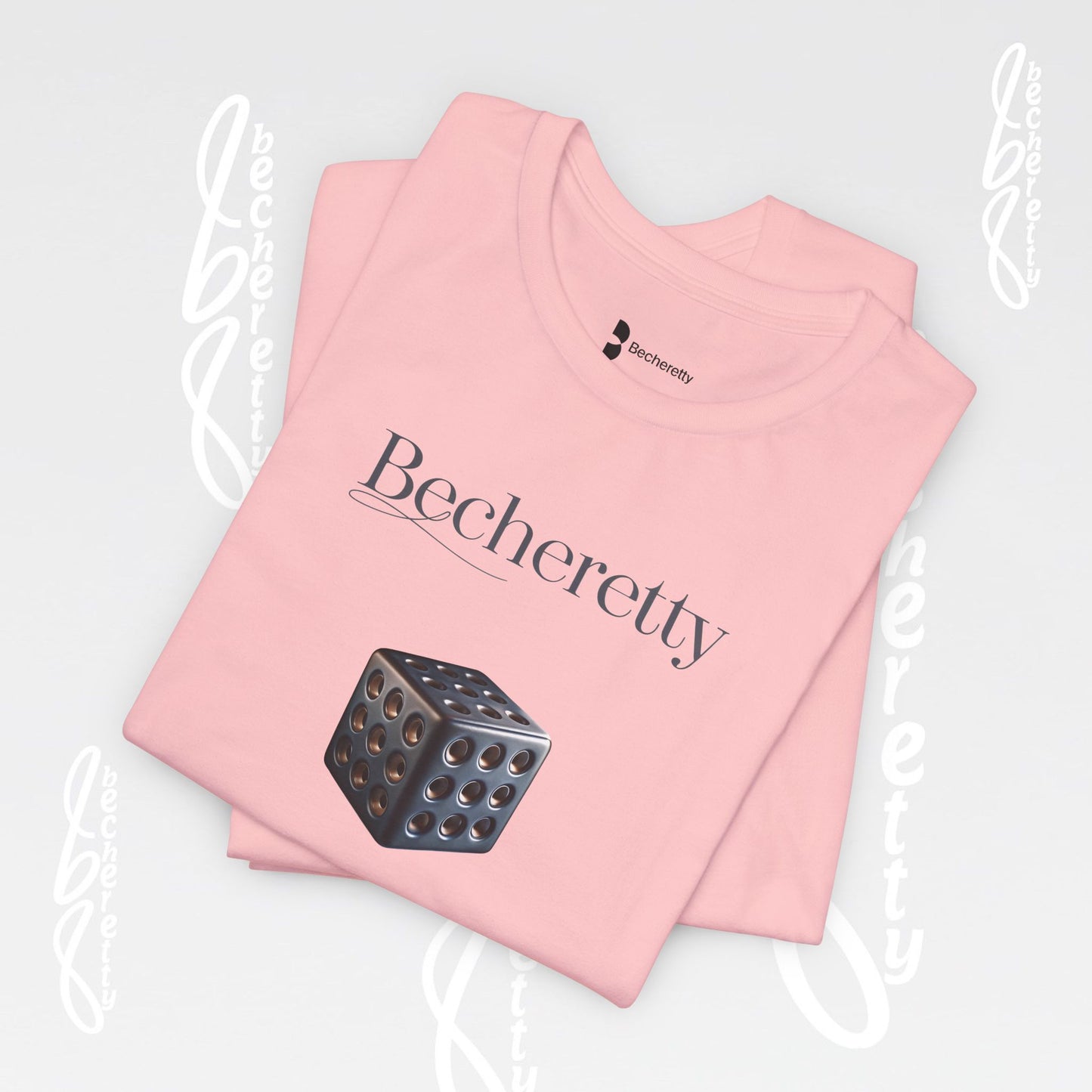 Original Dice 3D Graphic Becheretty - Minimalistic Art Expression - Casual wear - Gamers Gift