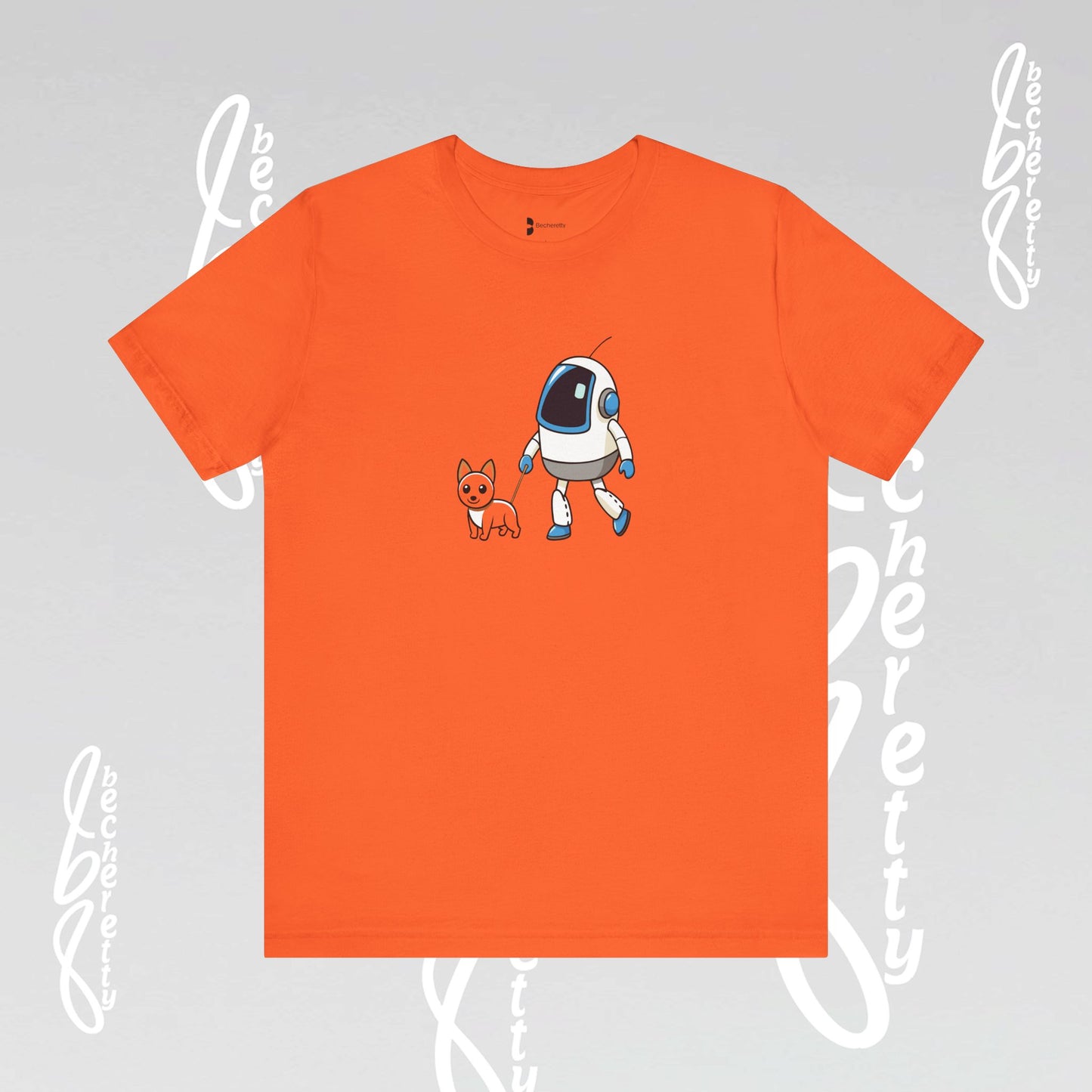 Funny & Futuristic Graphic Becheretty - Walk My Dog - Everyday Wear - Gift Idea