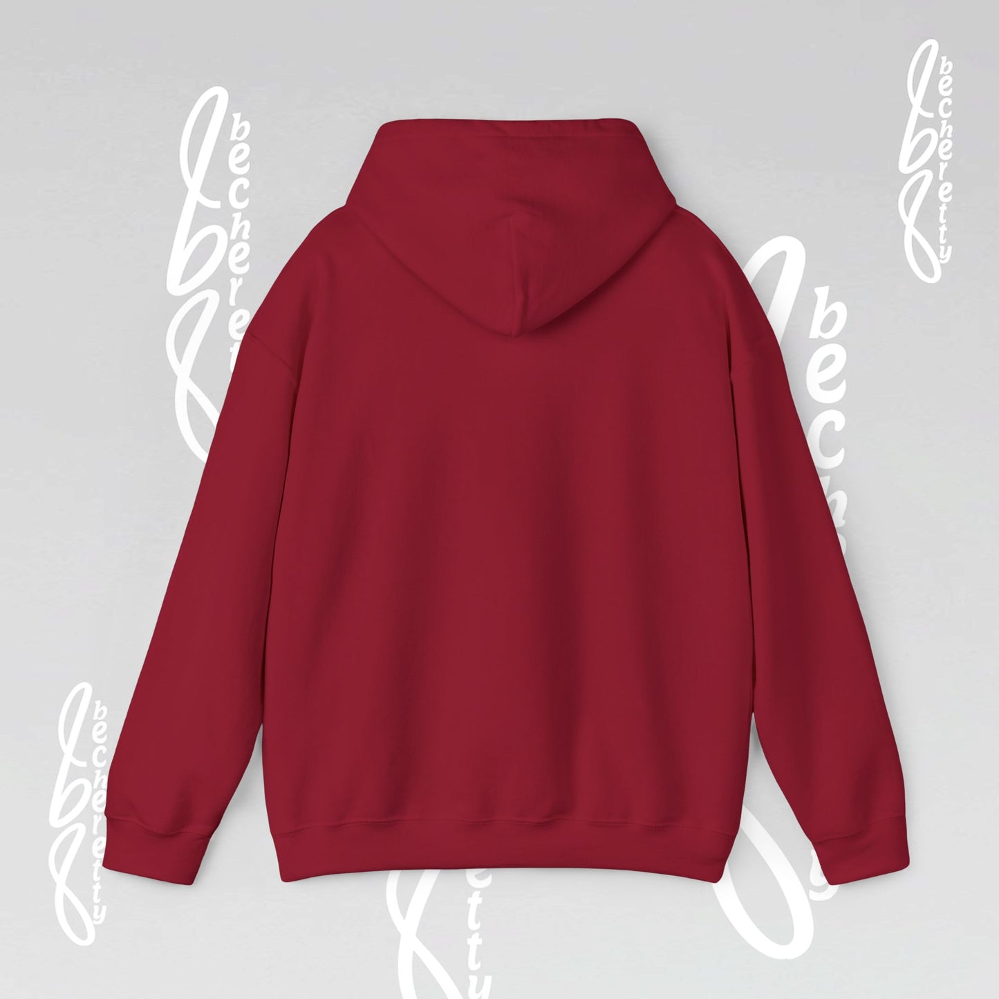 Graphic Hooded Becheretty - Art Minimalist - Unisex - Perfect for casual wear or lounging around the house