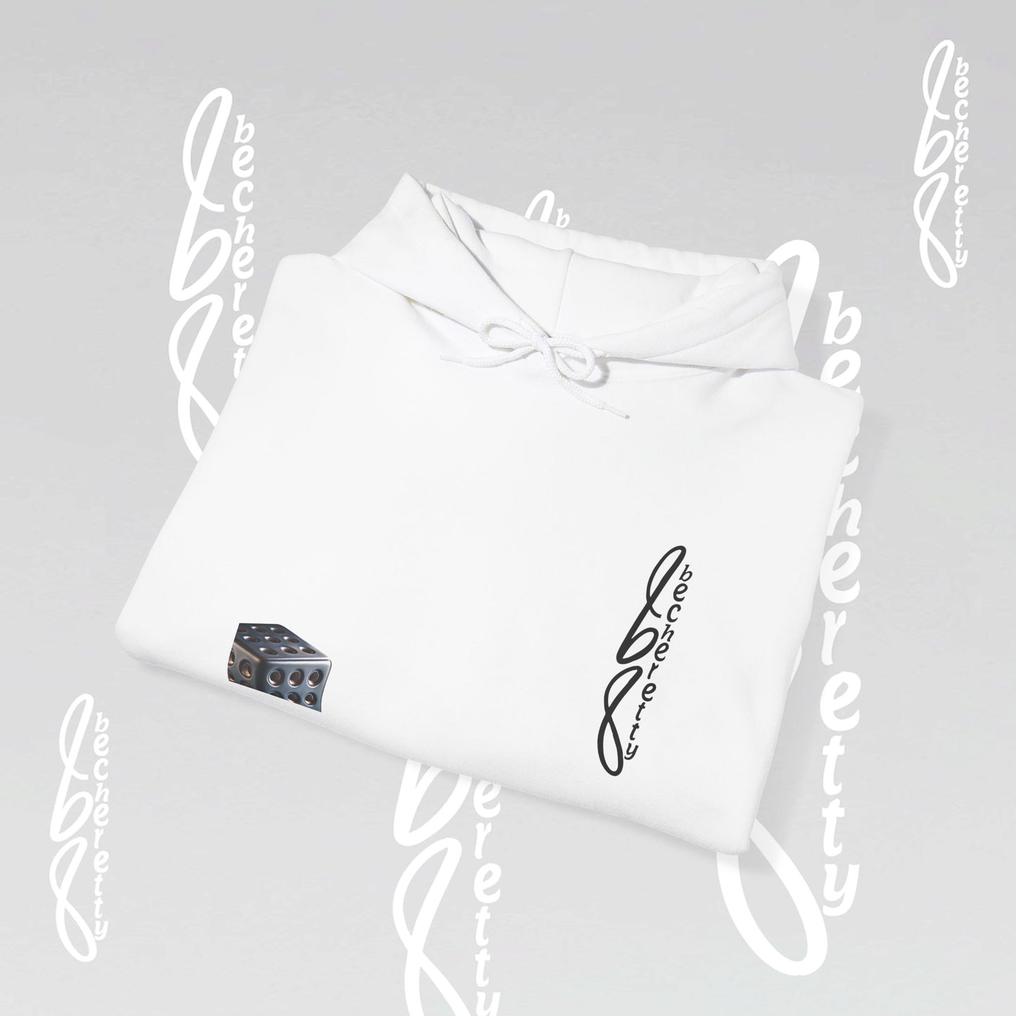 Hoodie Artistic Expression Becheretty - Unisex - Broken Vector Line