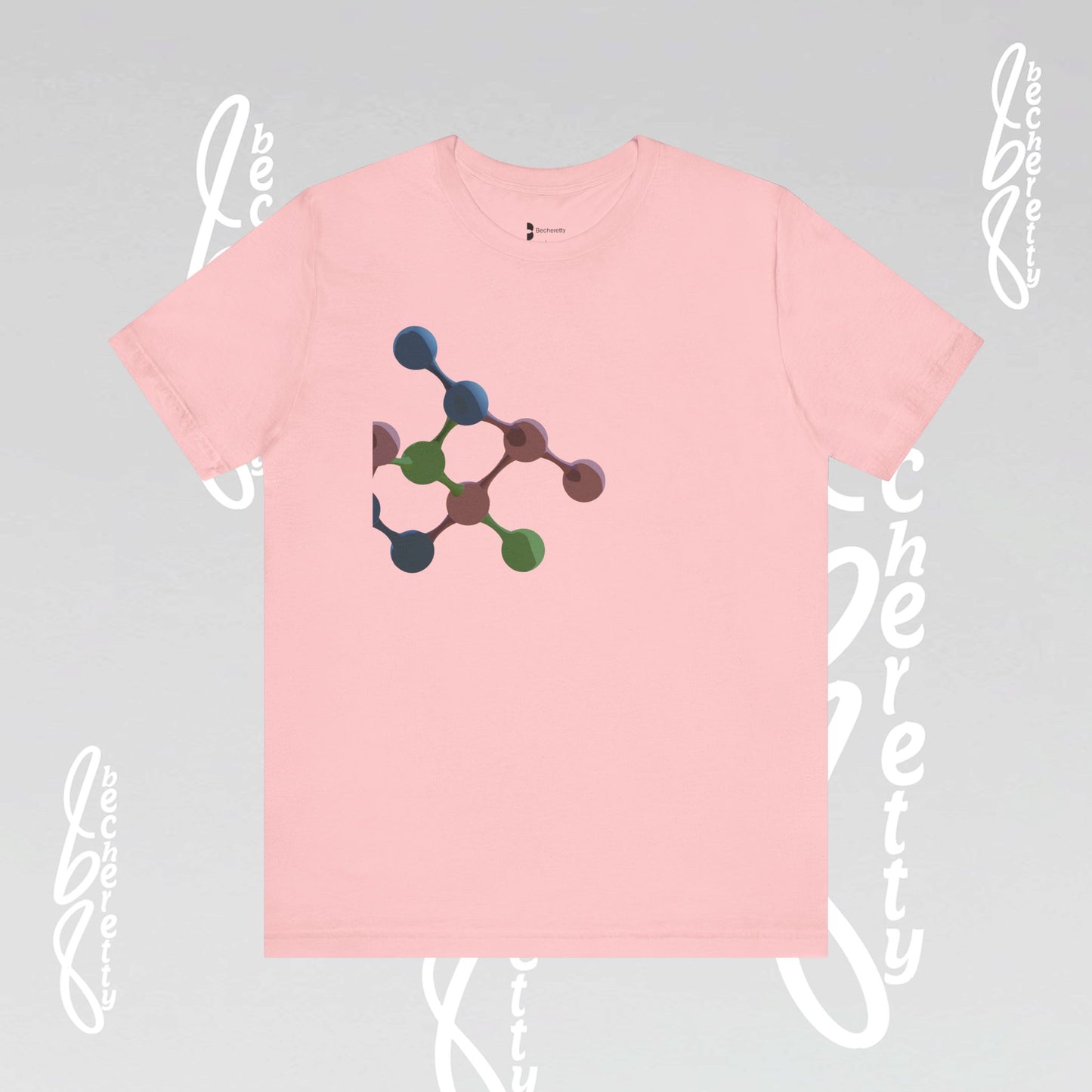 Autism Awareness T-Shirt "Molecule" Minimalist Graphic Becheretty - Style with a statement