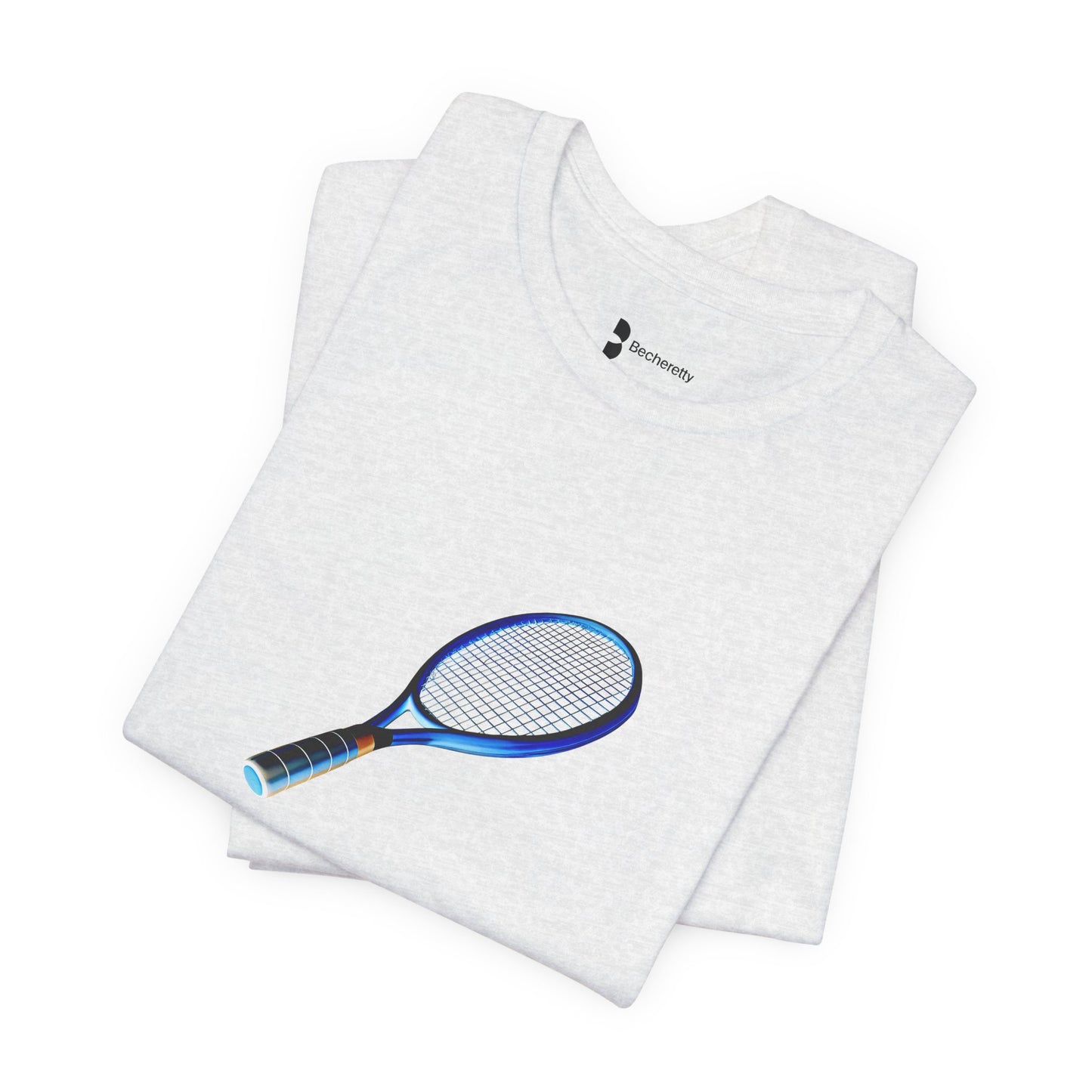Vintage Tennis Racket - Graphic T'Shirt Becheretty - Tennis Enthusiasts - Casual Wear