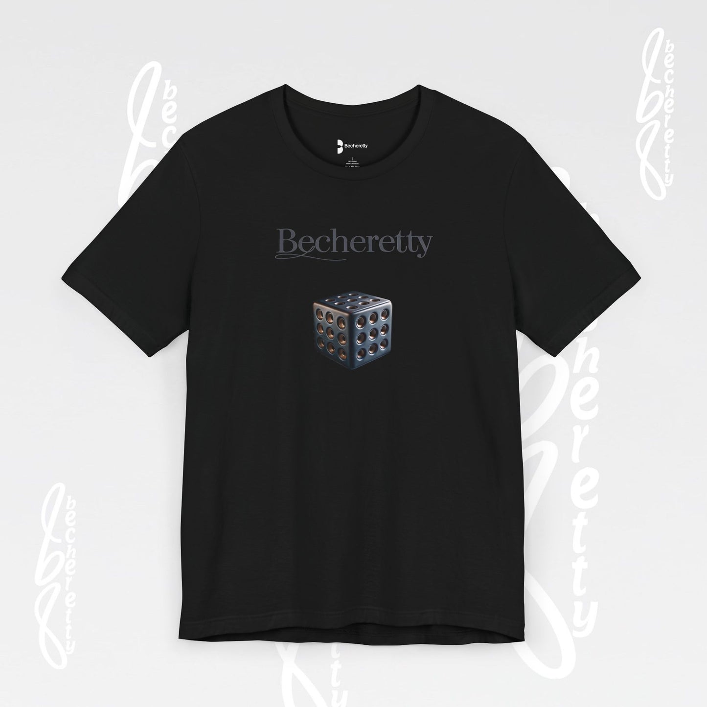 Original Dice 3D Graphic Becheretty - Minimalistic Art Expression - Casual wear - Gamers Gift