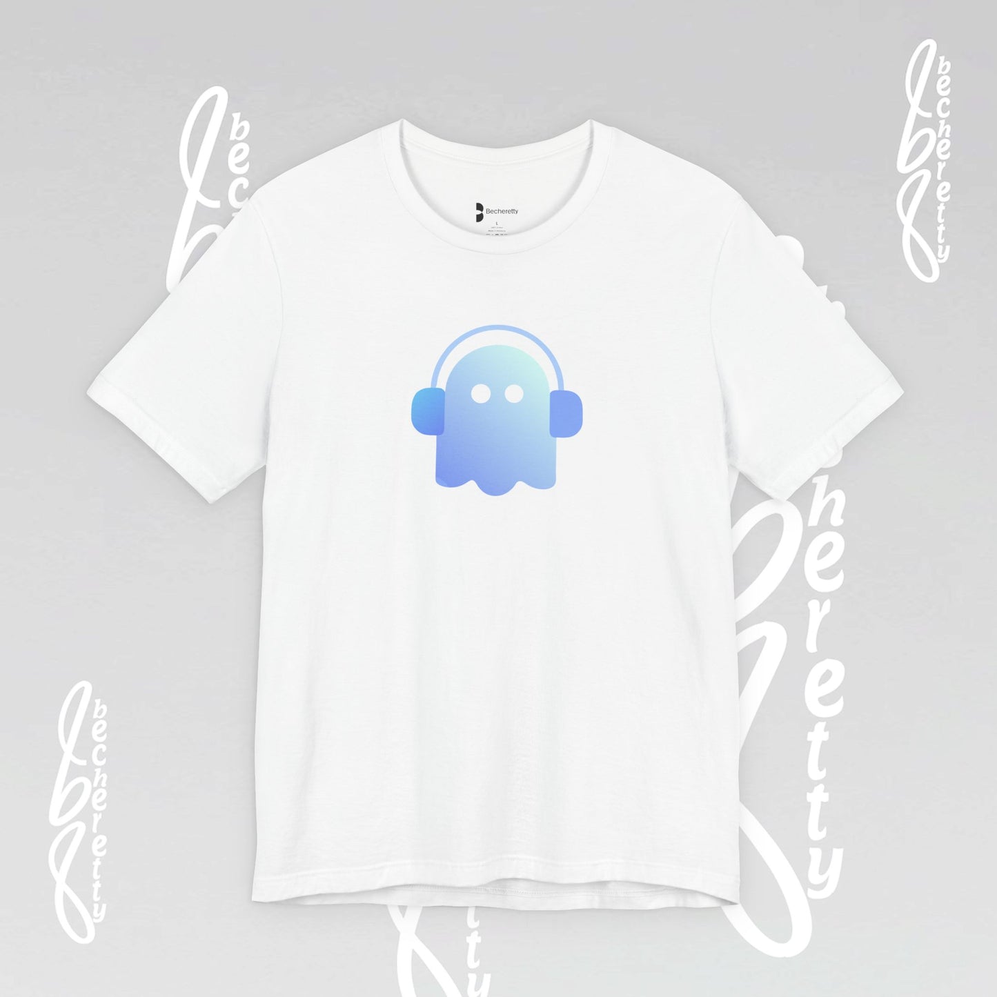 Pastel Gradient T-Shirt - Becheretty - A statement of Art Minimalist, and Elegance - Balance of Simplicity and Creative Expression.