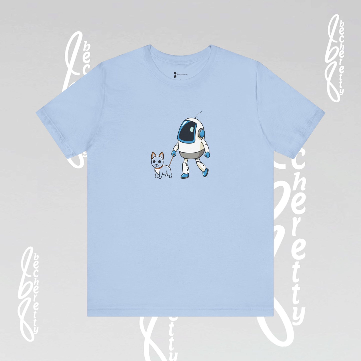 Funny & Futuristic Graphic Becheretty - Walk My Dog - Everyday Wear - Gift Idea