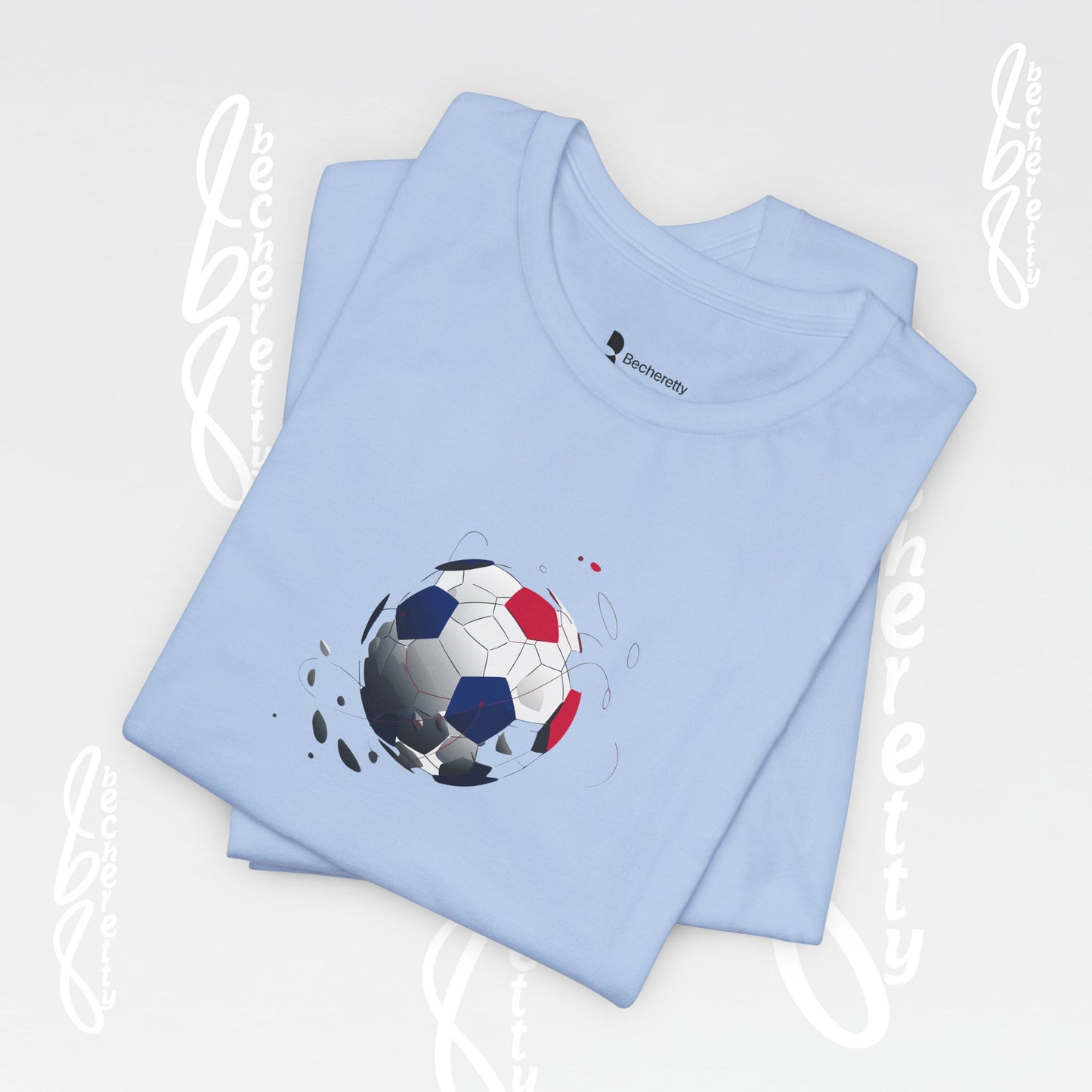 Soccer Ball Graphic Tee — Artistic Minimalist Design Becheretty - Enthusiastic Fans - Match Day