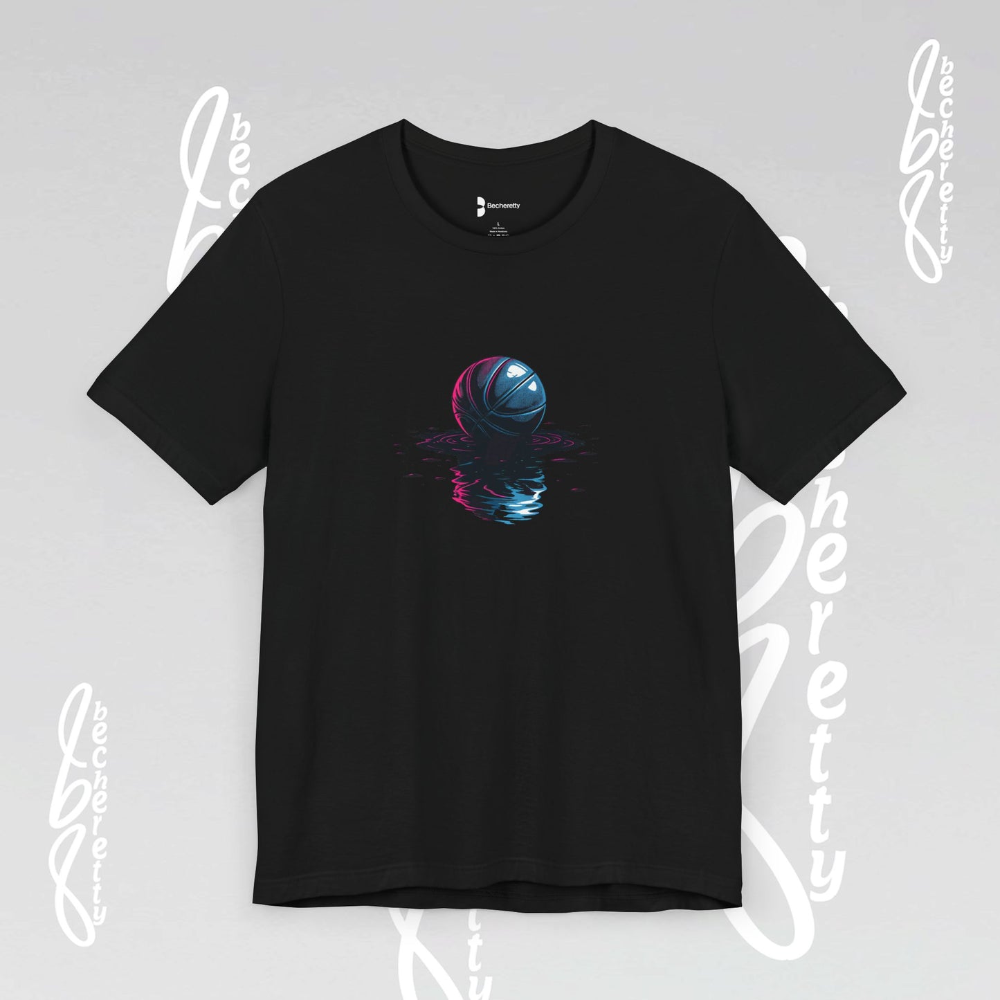 Basketball T-Shirt Unisex - Cool Graphic Becheretty - Perfect for Basketball Lovers - Casual Wear