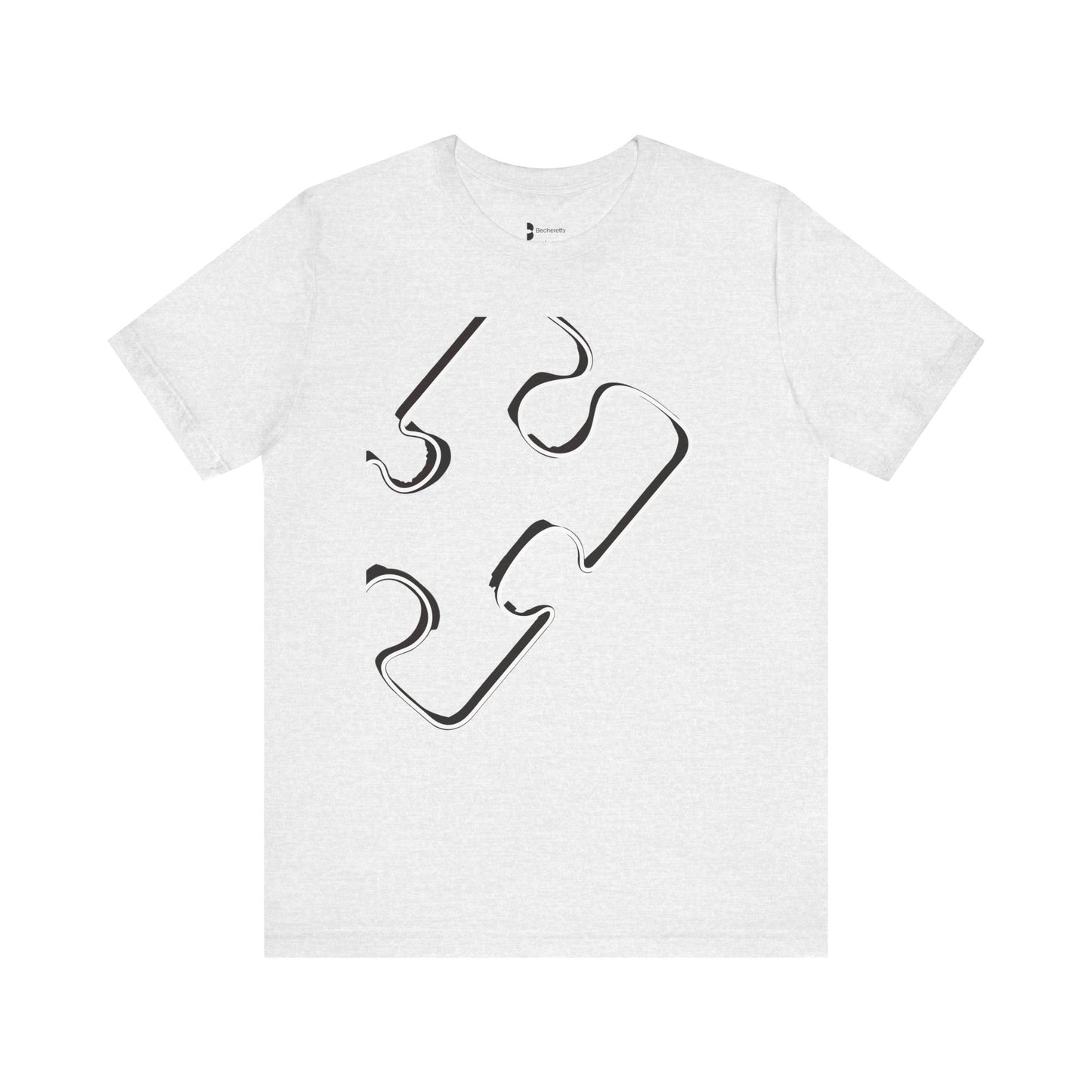 Autism Awareness Tee - Minimalistic graphic Becheretty - Unisex - Everyday Style