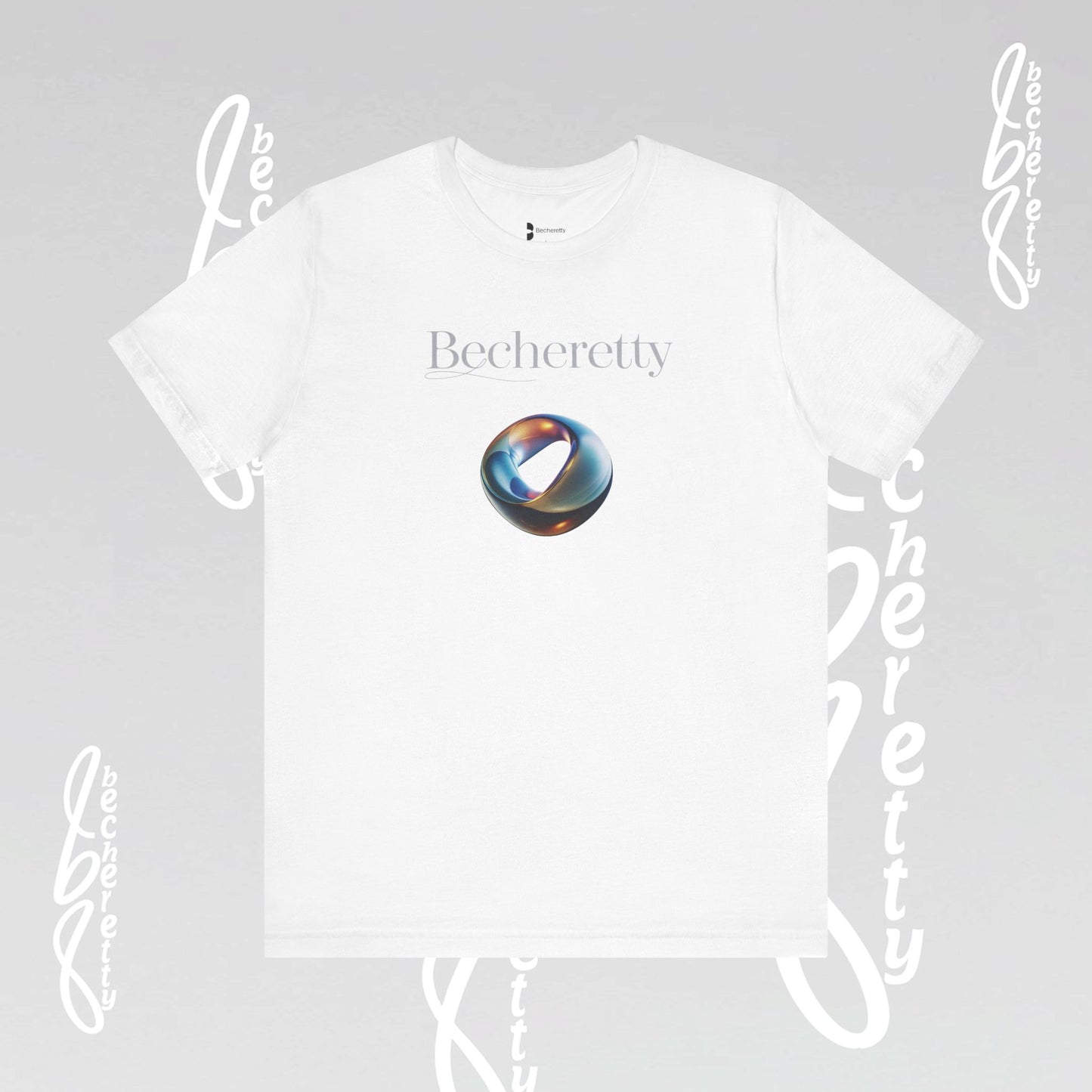 Abstract futuristic ring - Graphic T-Shirt - Becheretty Design - Gift for Women - Casual Wear