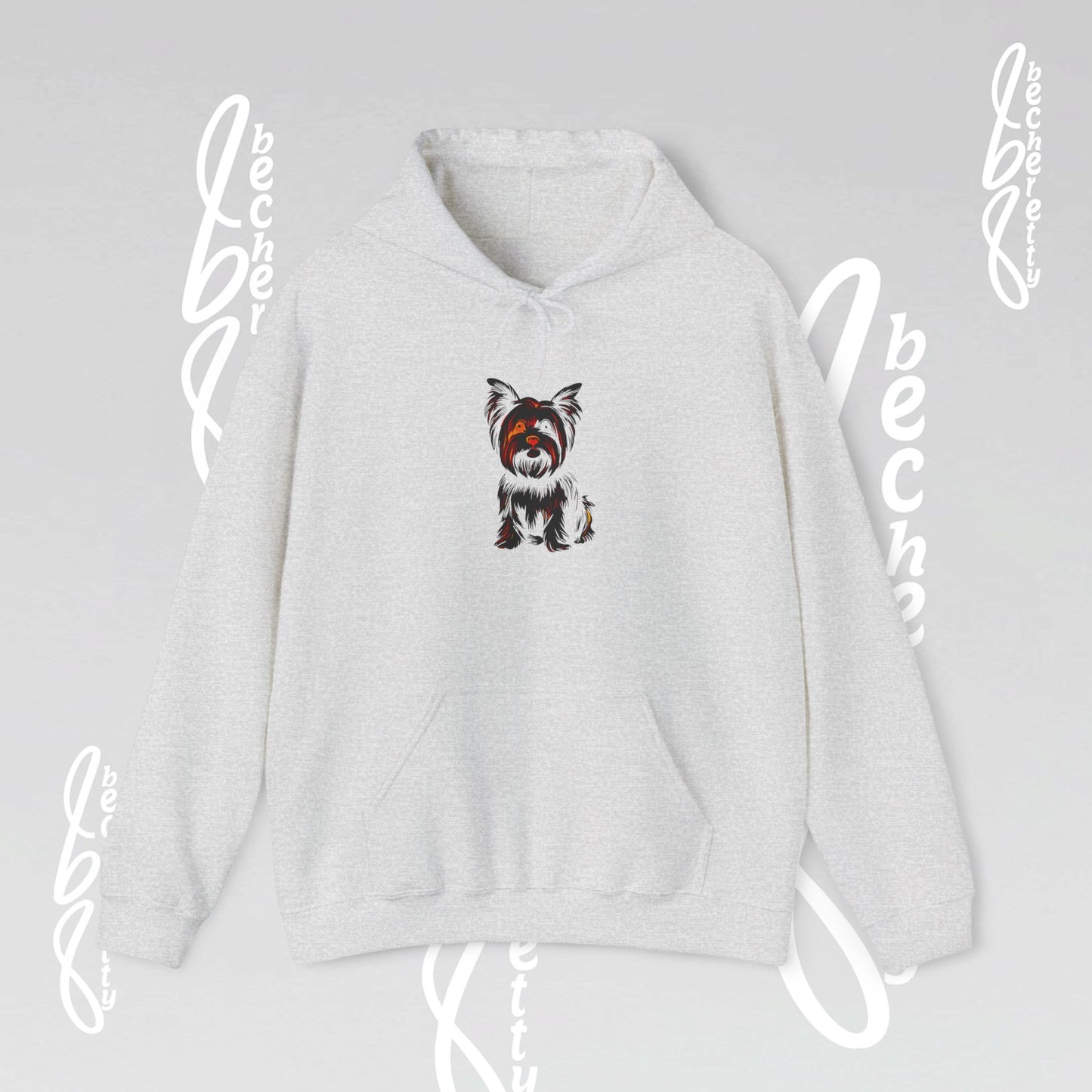 Yorkshire Graphic Becheretty, Artistic design with transparency - Unisex - A great gift for Yorkie lovers